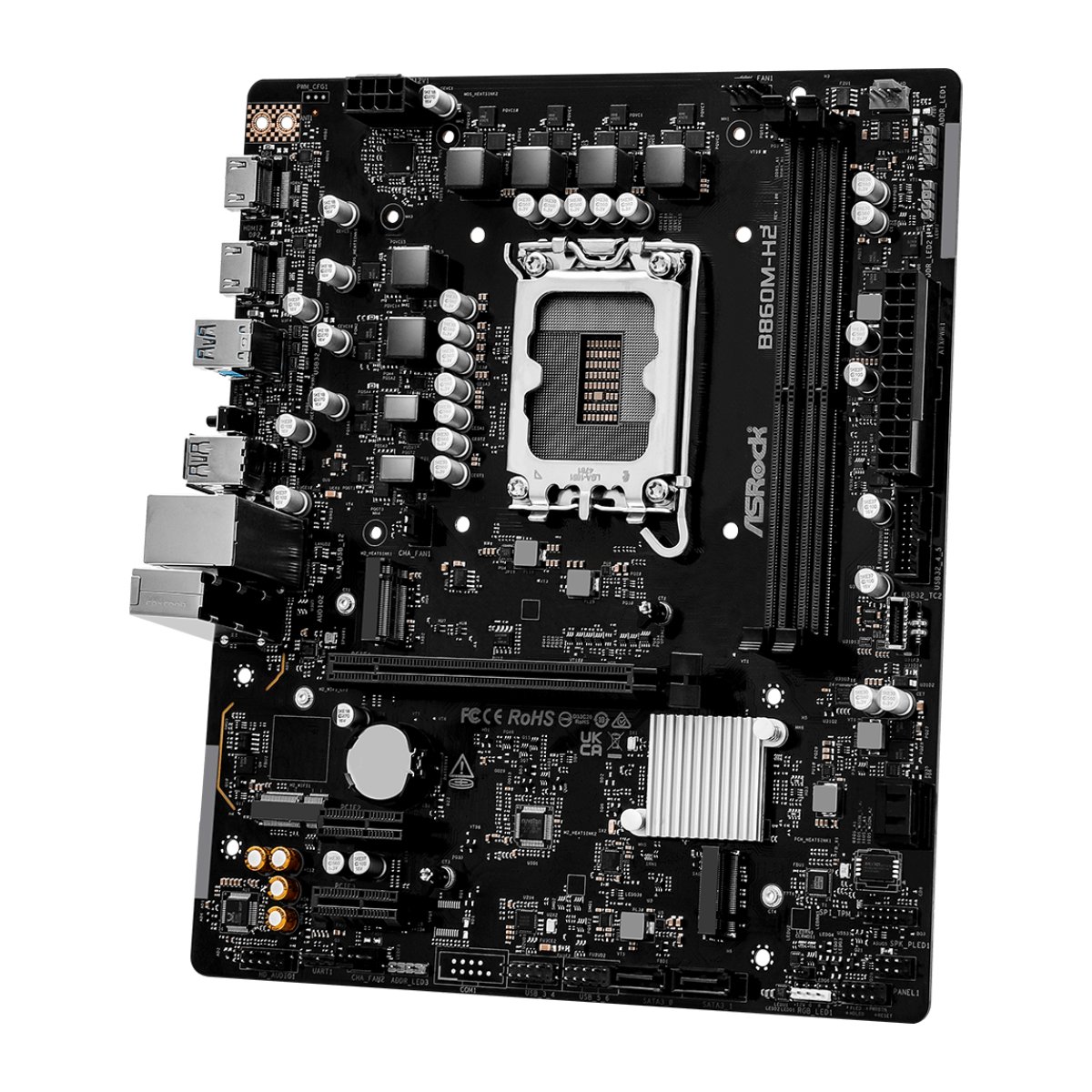 Placă de bază ASRock B860M-H2 - xstore.md photo 2