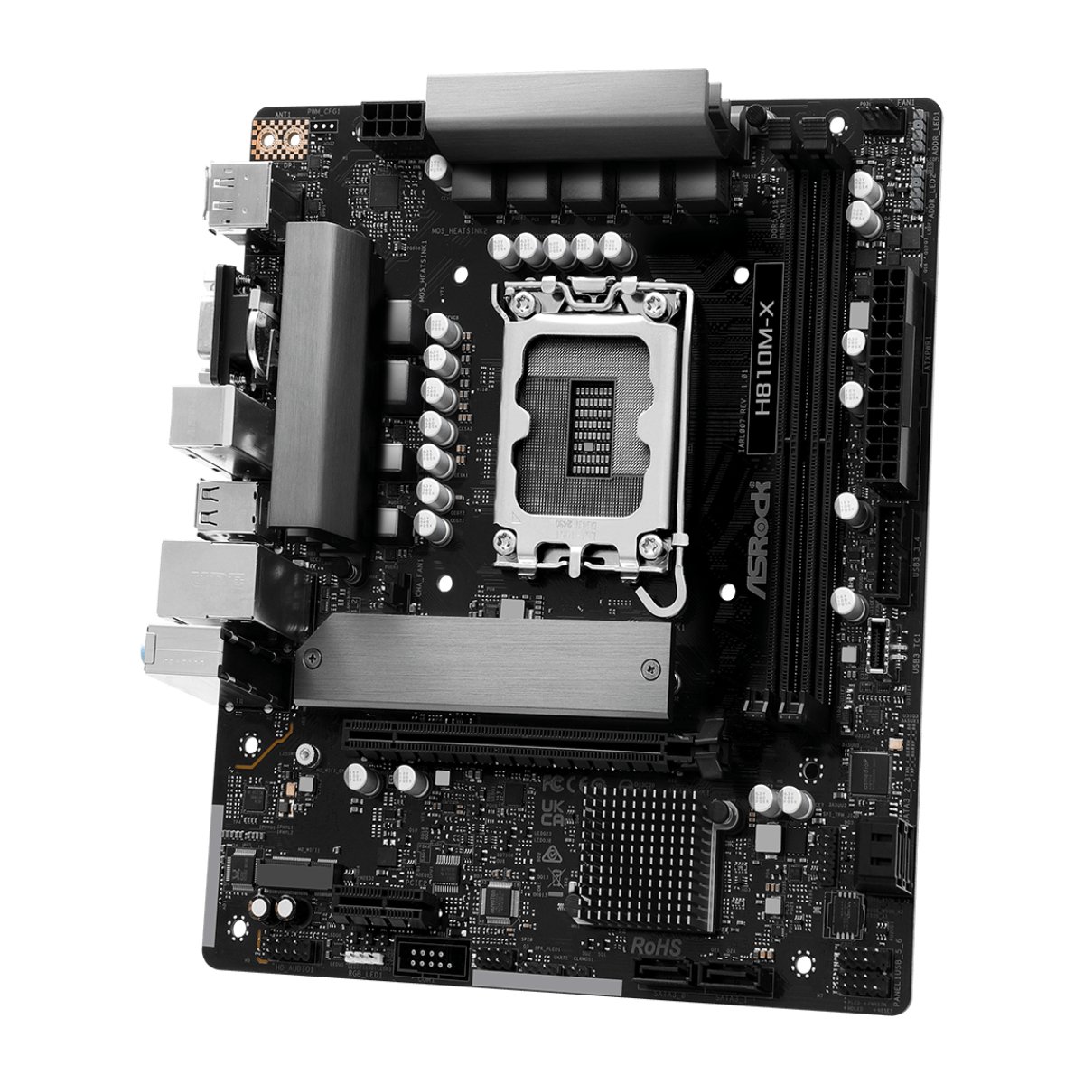 Placă de bază ASRock H810M-X - xstore.md photo 2