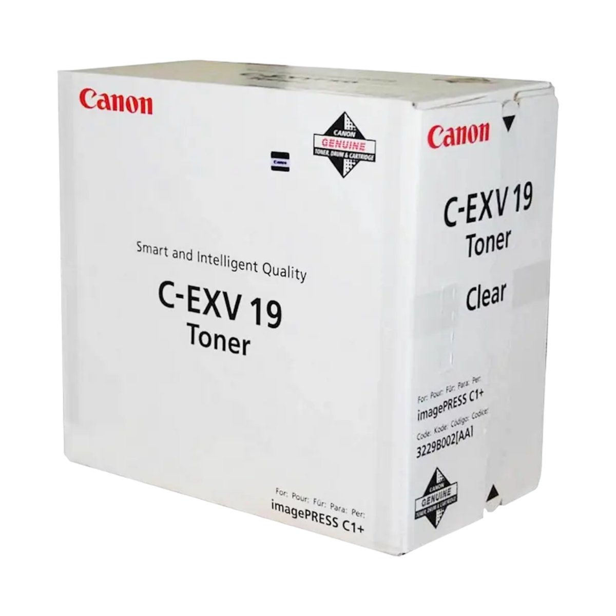 Toner Canon C-EXV19 Transparent (3229B002) - xstore.md photo