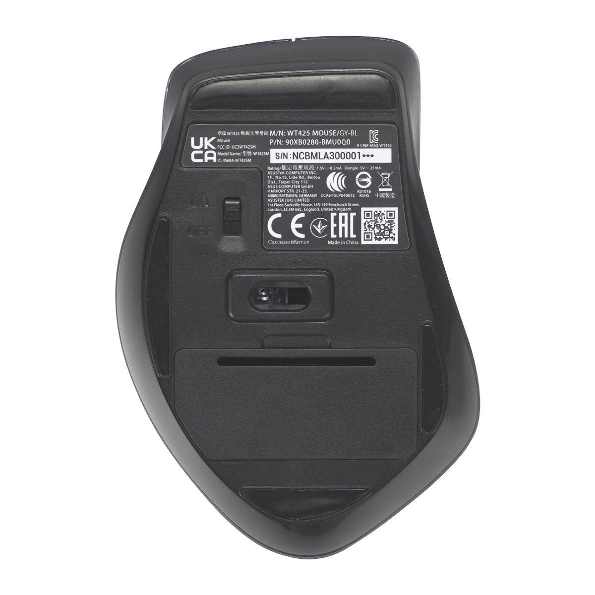 Wireless Mouse ASUS WT425, Blue în Moldova - xstore.md photo 3