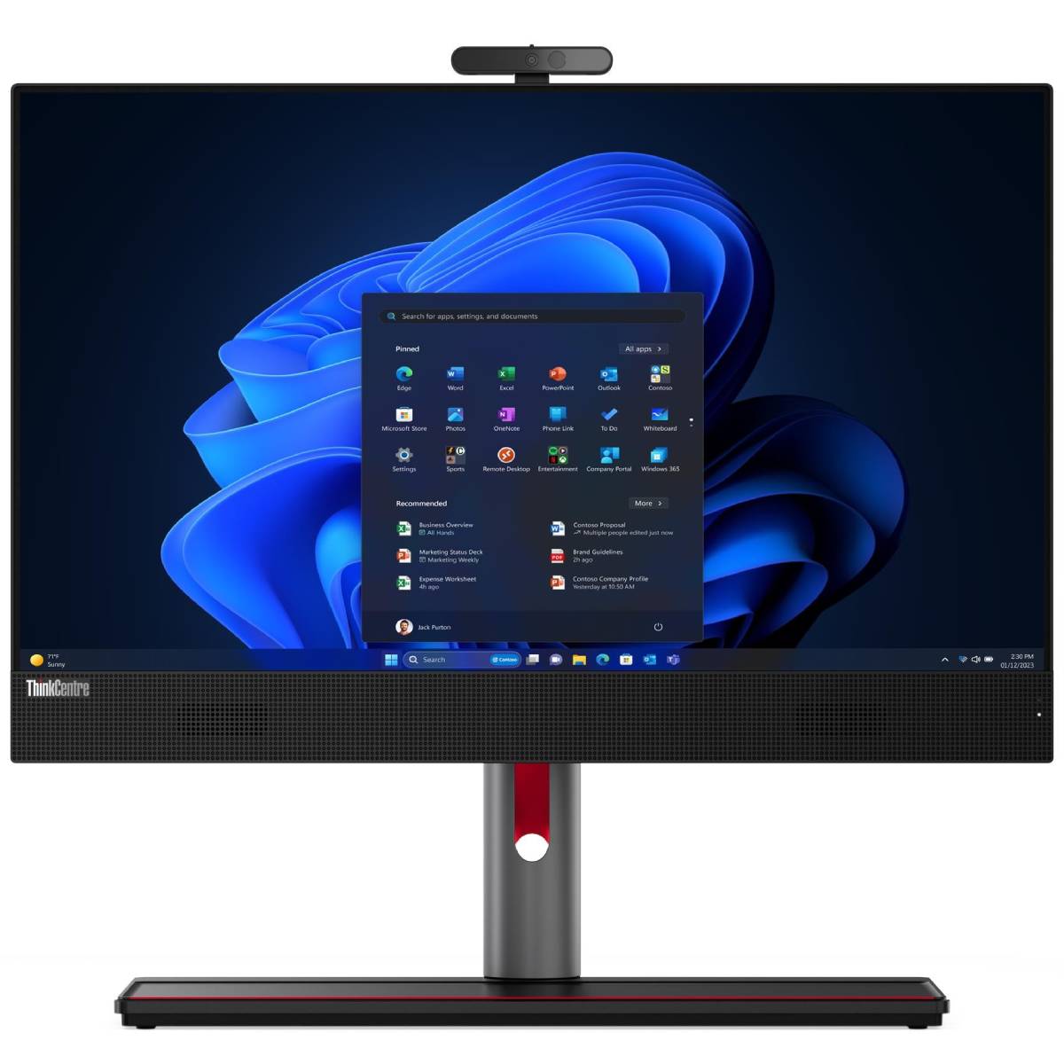 All-in-One PC Lenovo ThinkCentre M90a Gen 5 - xstore.md photo