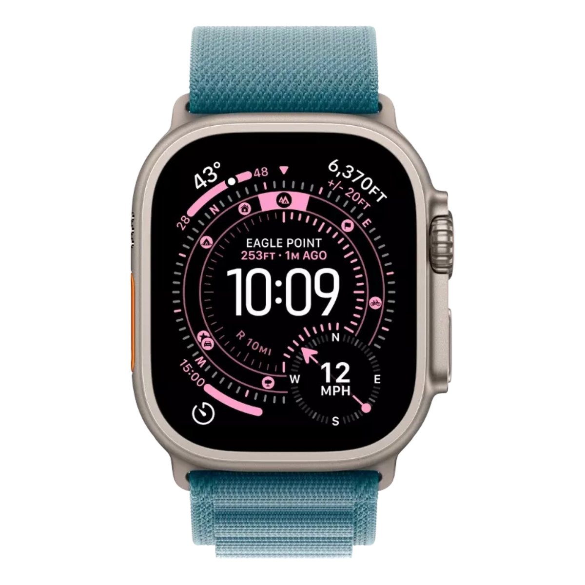 Apple Watch Ultra 3 (MEWM4QR/A), Natural Titanium - xstore.md photo 0