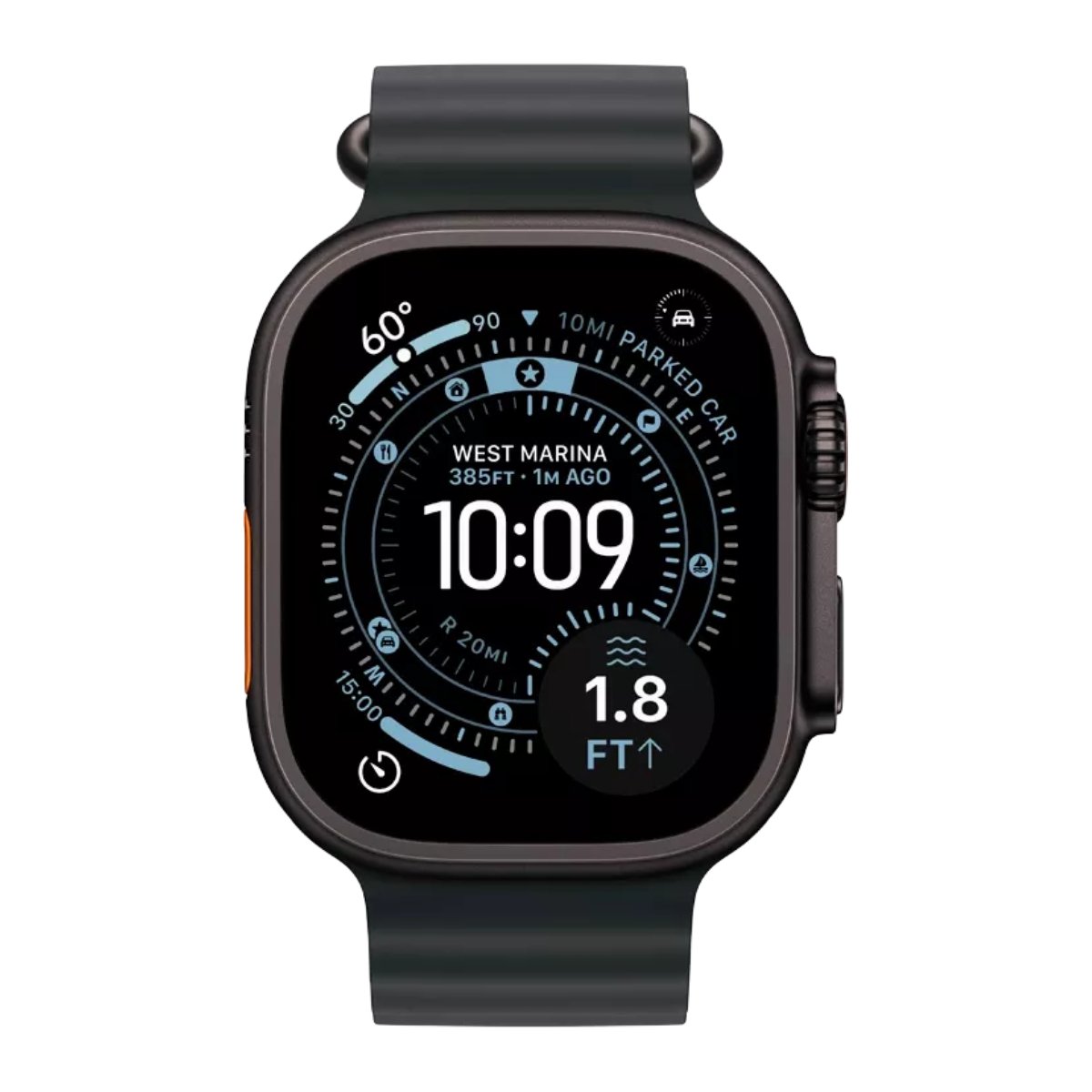 Apple Watch Ultra 3 (MF0J4QR/A), Black Titanium - xstore.md photo 0