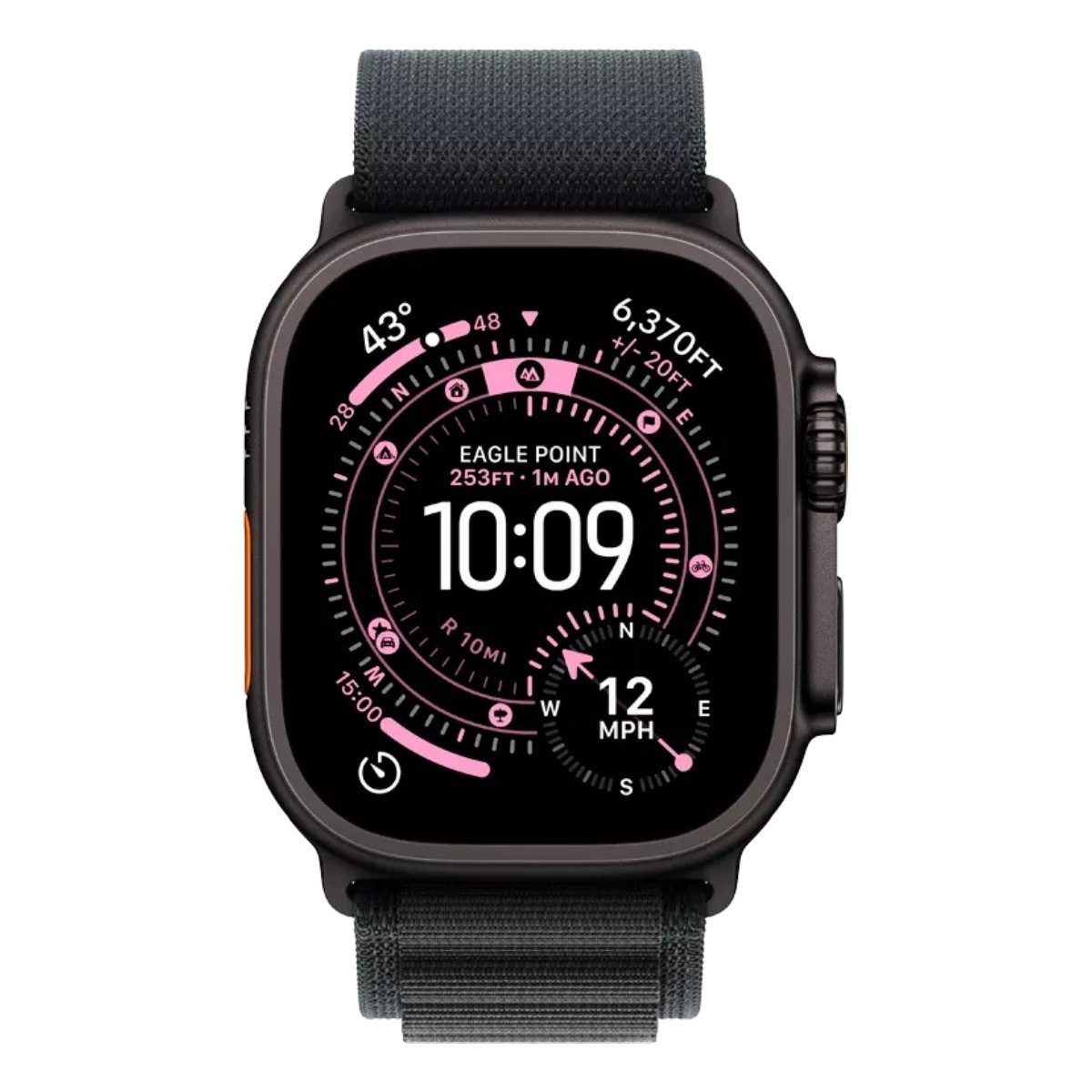 Apple Watch Ultra 3 (MF0X4QI/A), Black Titanium - xstore.md photo 0