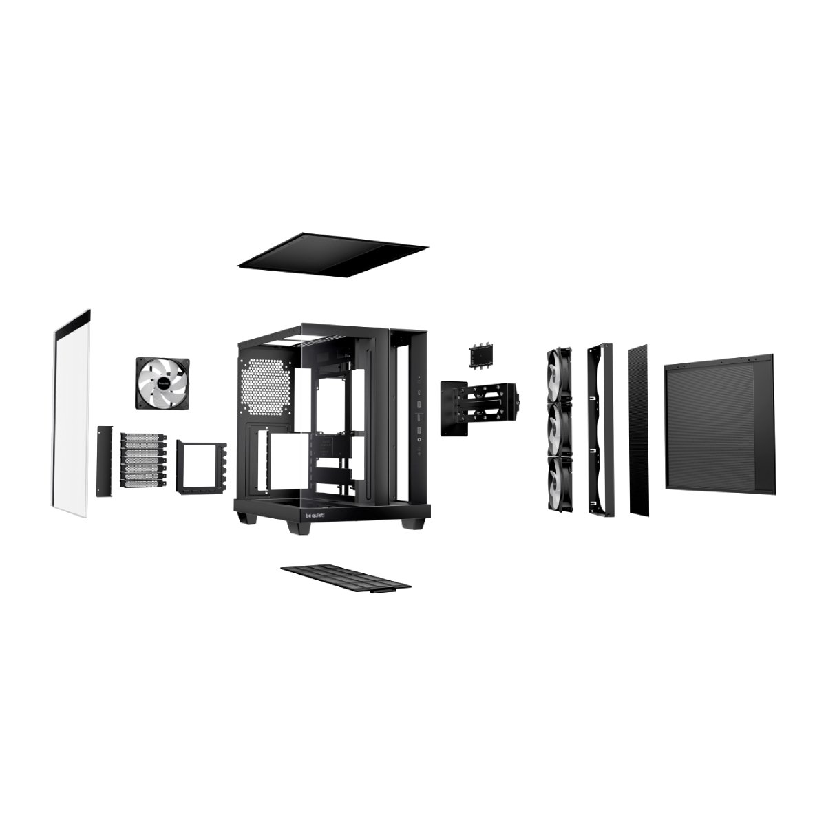 Корпус be quiet! Light Base 500 LX, Black в Молдове - xstore.md photo 2