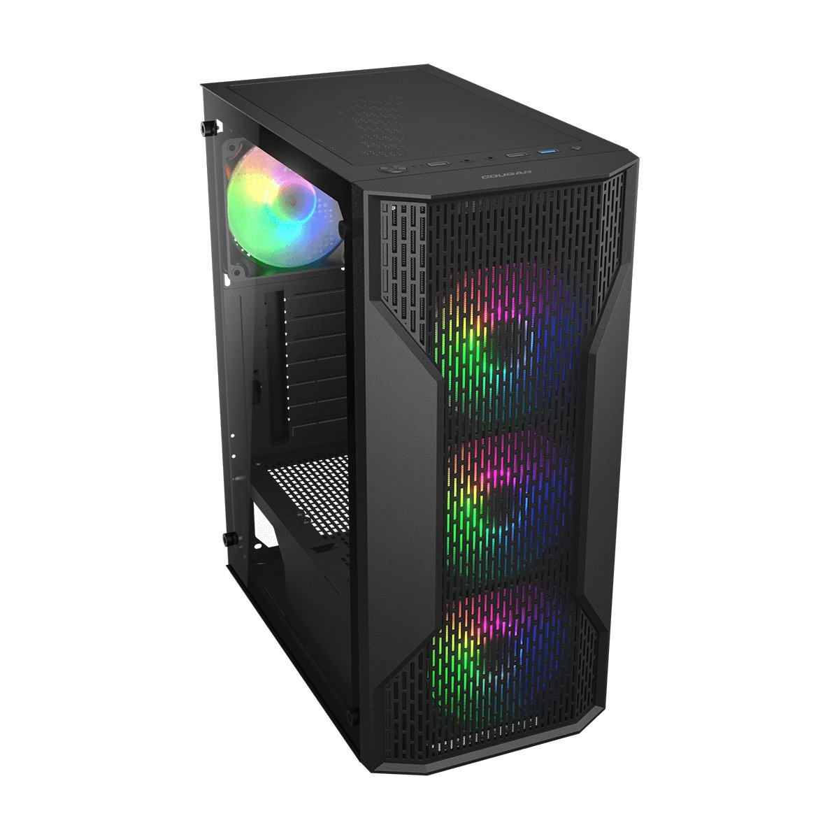 Carcasă Cougar MX110 RGB, Black în Moldova - xstore.md photo 0