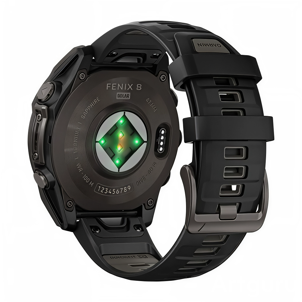 Ceas inteligent Garmin fenix 8 – Solar Sapphire - xstore.md photo 3