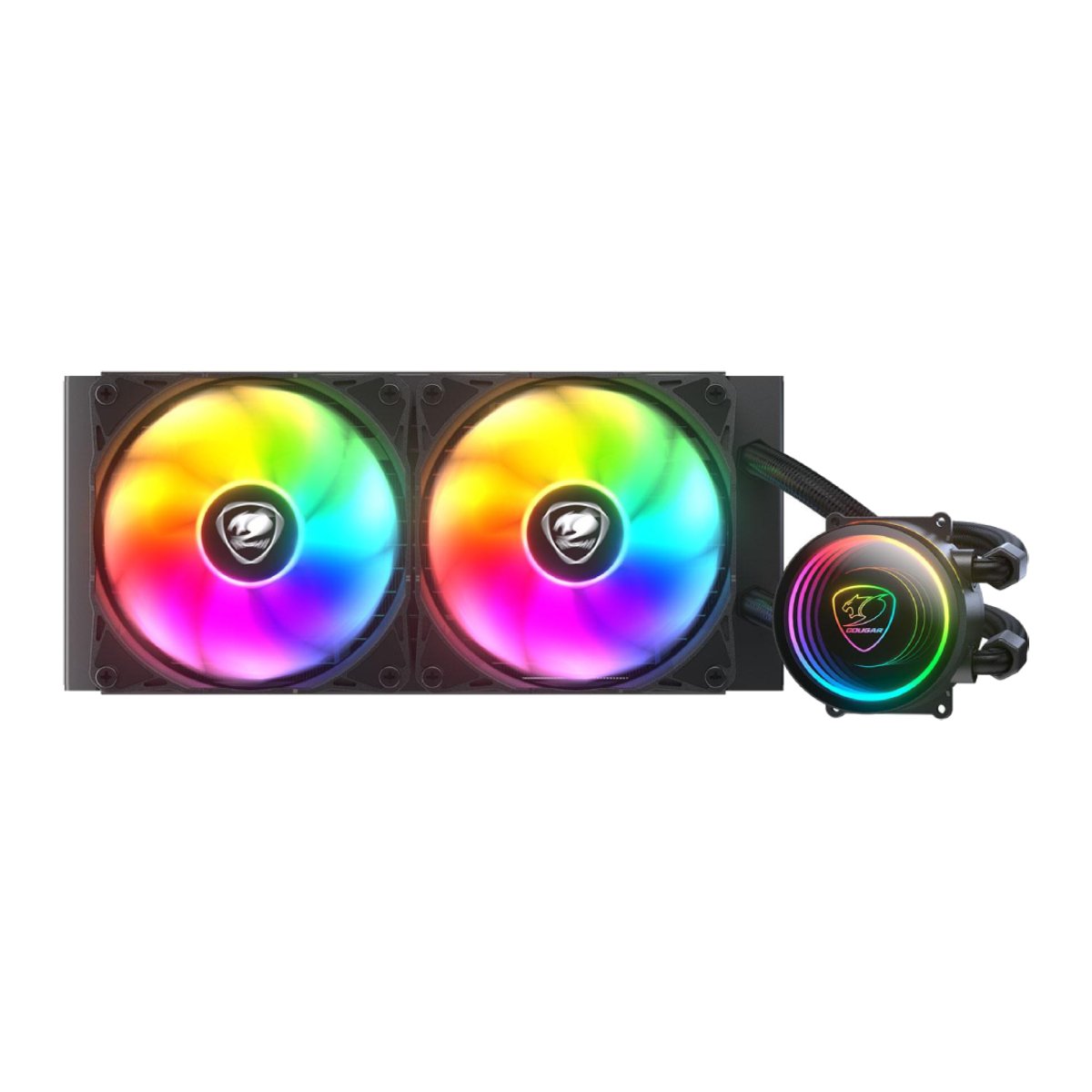 Cooler Cougar Poseidon Elite ARGB 240, Black în Moldova - xstore.md photo