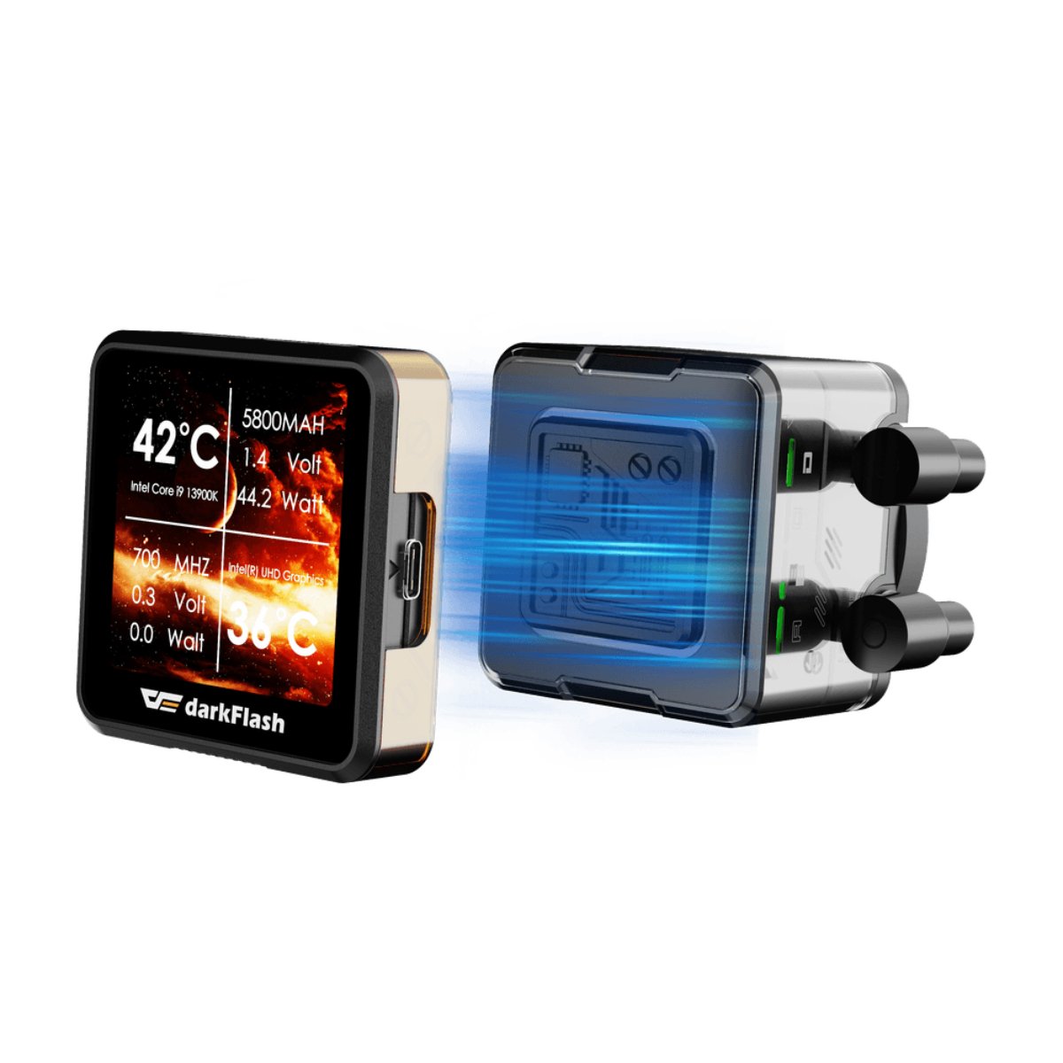Кулер darkFlash DE240, Black в Молдове - xstore.md photo 2