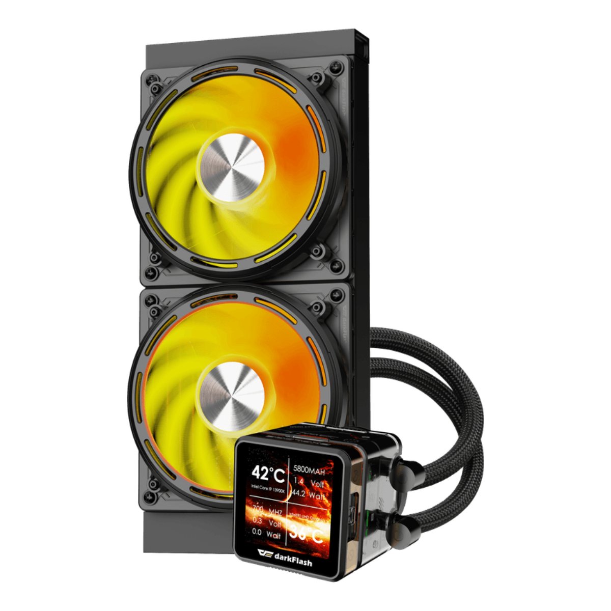 Кулер darkFlash DE240, Black в Молдове - xstore.md photo 1