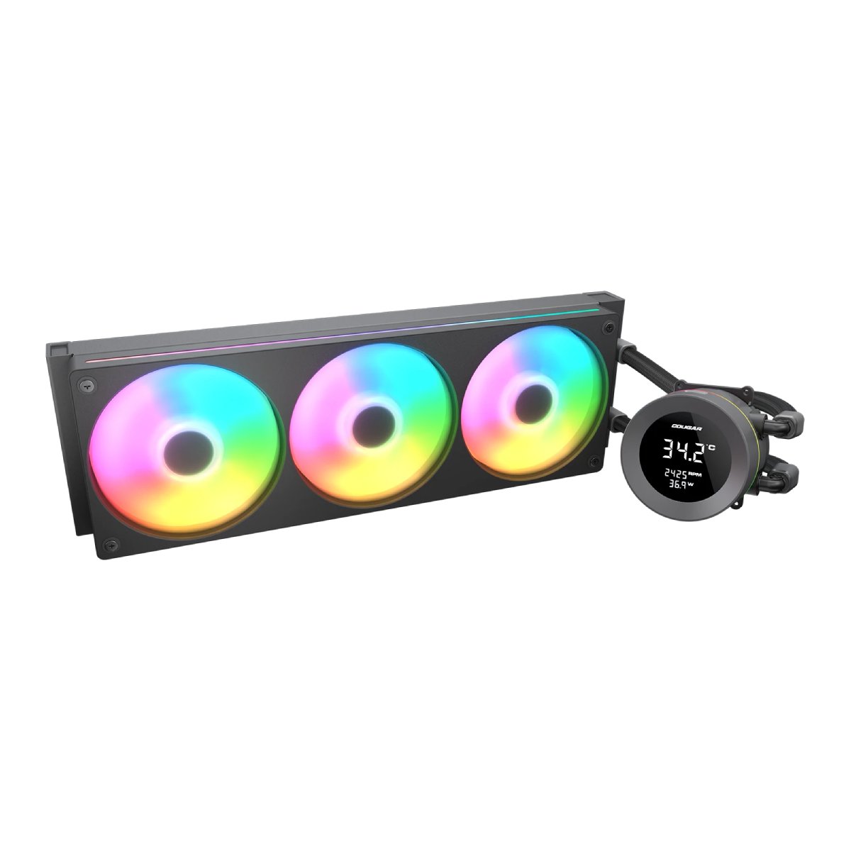Cooler Cougar Poseidon Vistek ARGB 360, Black în Moldova - xstore.md photo 0