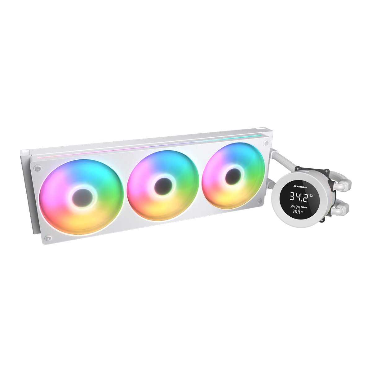 Cooler Cougar Poseidon Vistek ARGB 360, White în Moldova - xstore.md photo 0