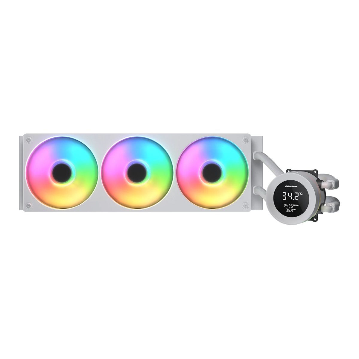 Cooler Cougar Poseidon Vistek ARGB 360, White în Moldova - xstore.md photo