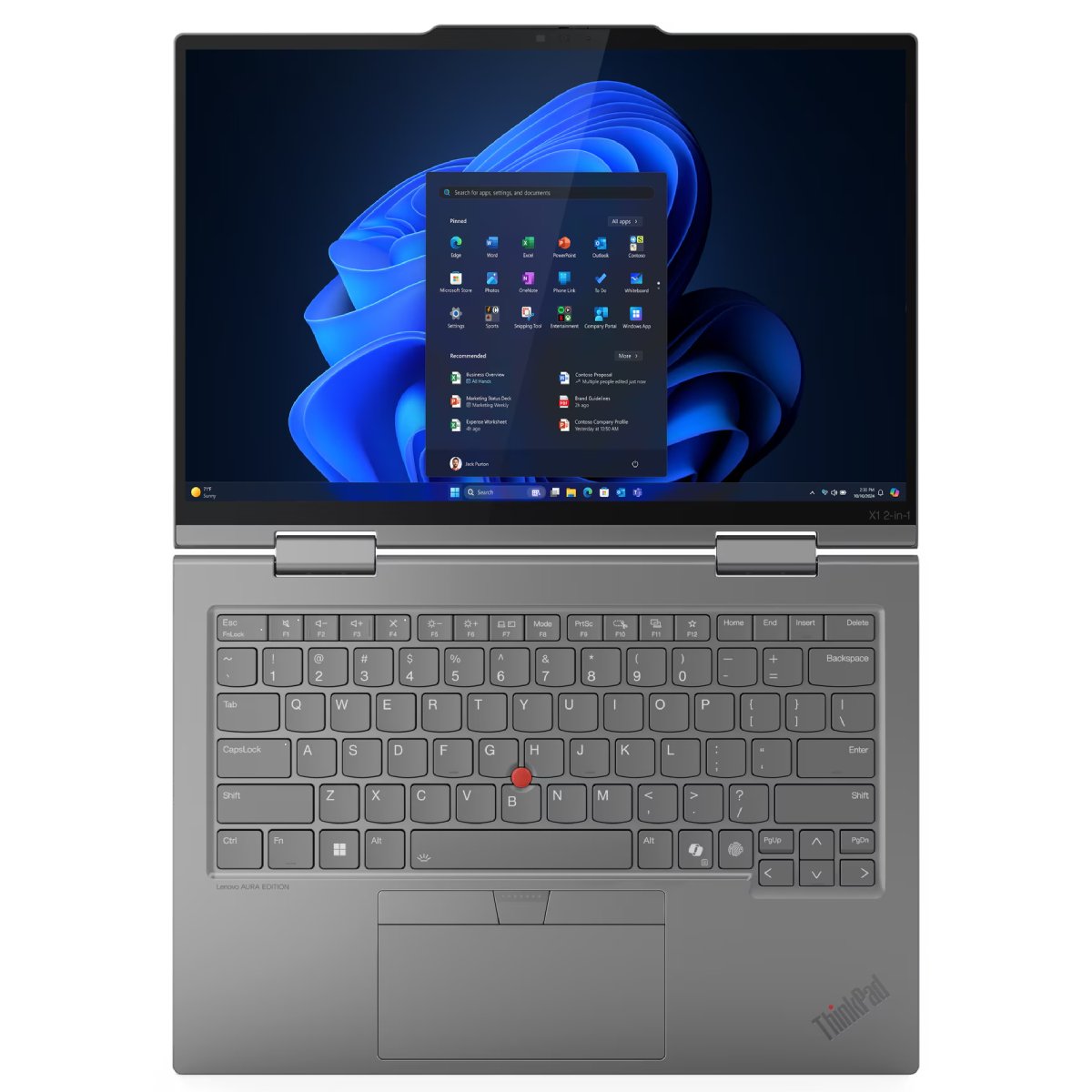Laptop Lenovo ThinkPad X1 2-in-1 Gen 10 (21NU0021FW) - xstore.md photo 9