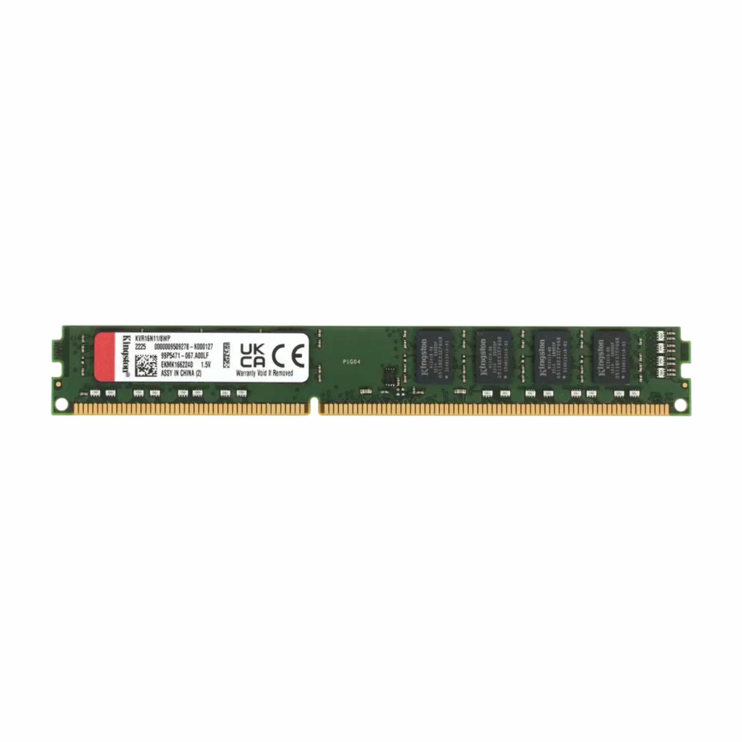 Оперативная память Kingston ValueRAM KVR16N11/8WP - xstore.md photo