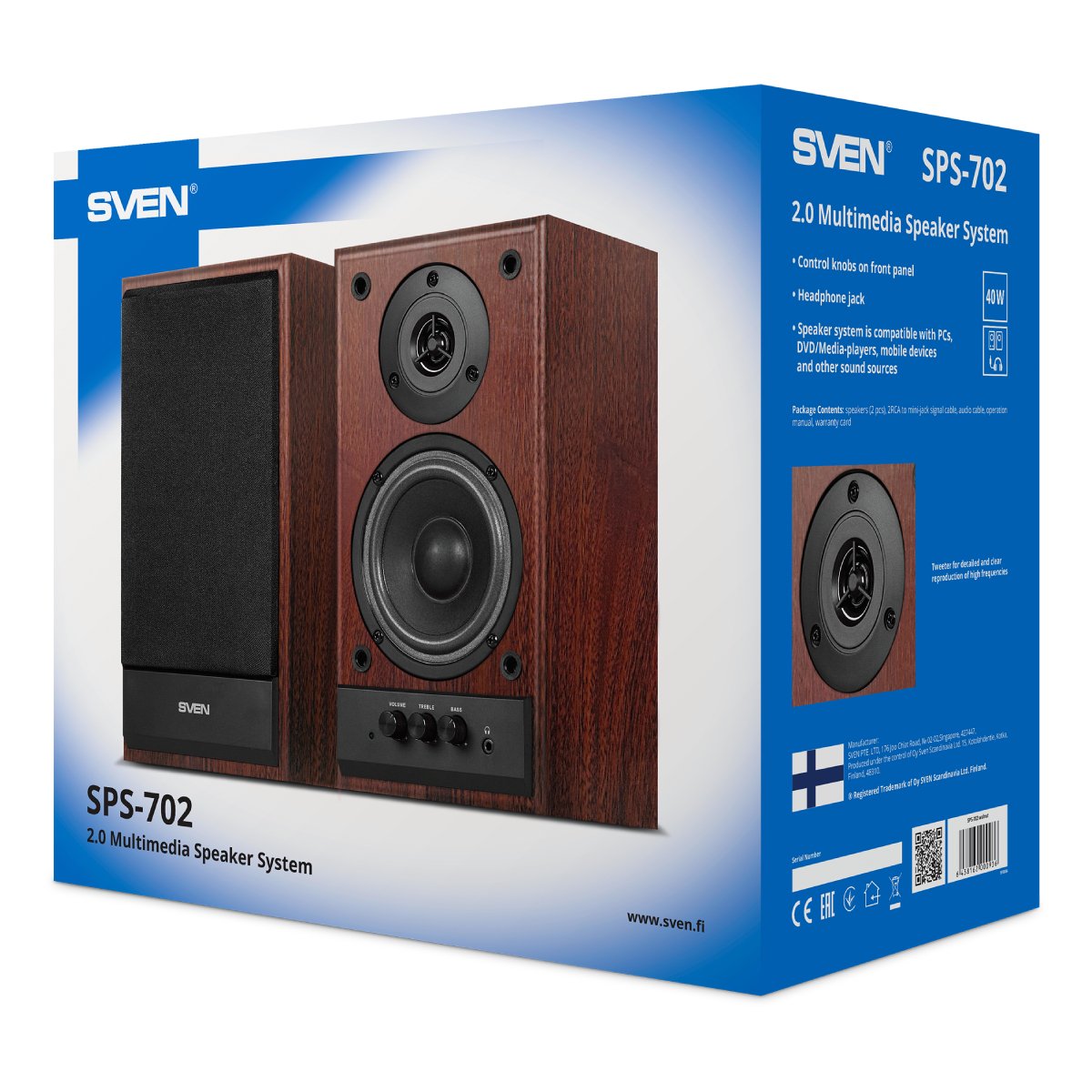 Boxe pentru PC SVEN SPS-702 – cumpără în Moldova - xstore.md photo 1