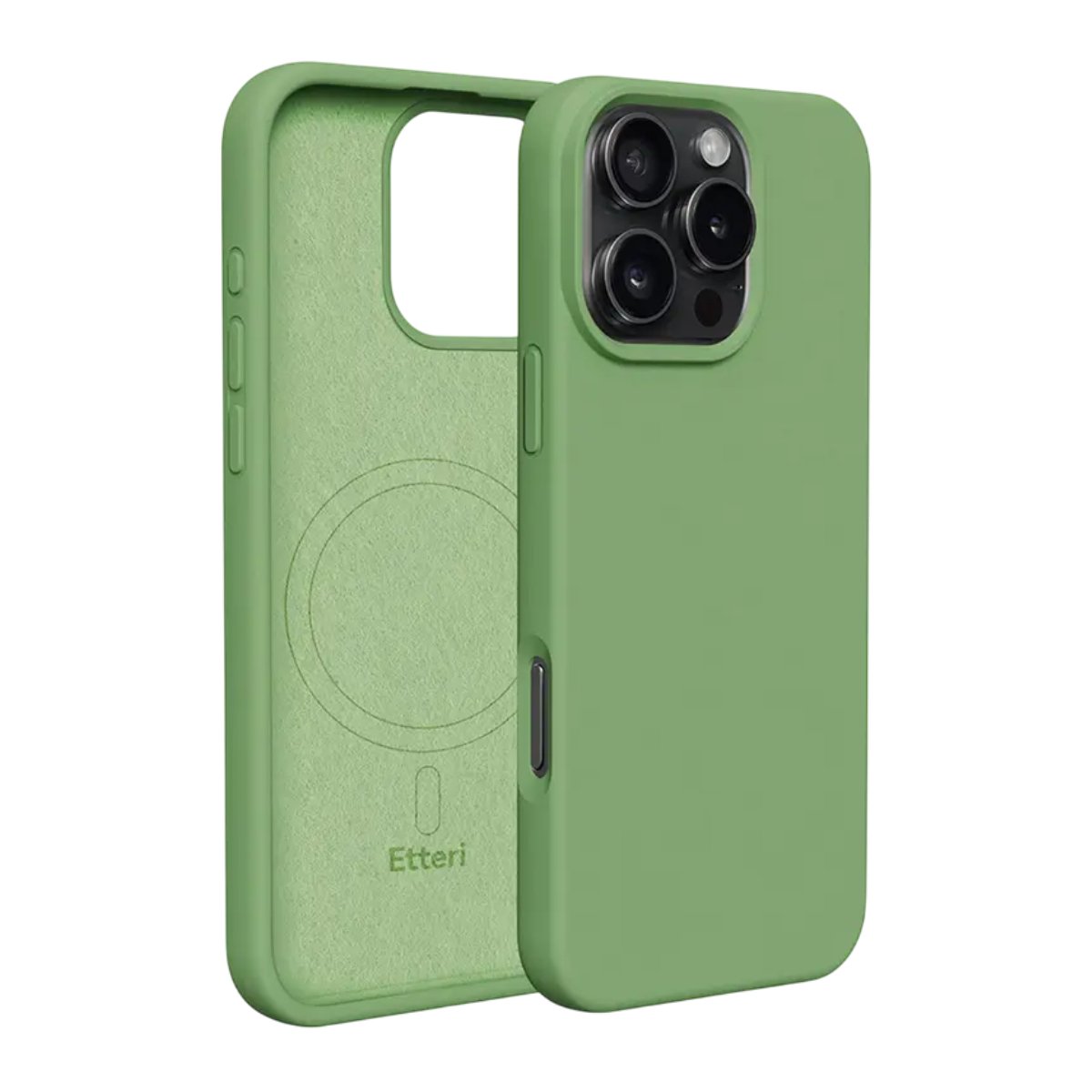 Чехол Etteri Apple iPhone 16 Pro Max, Green - xstore.md photo