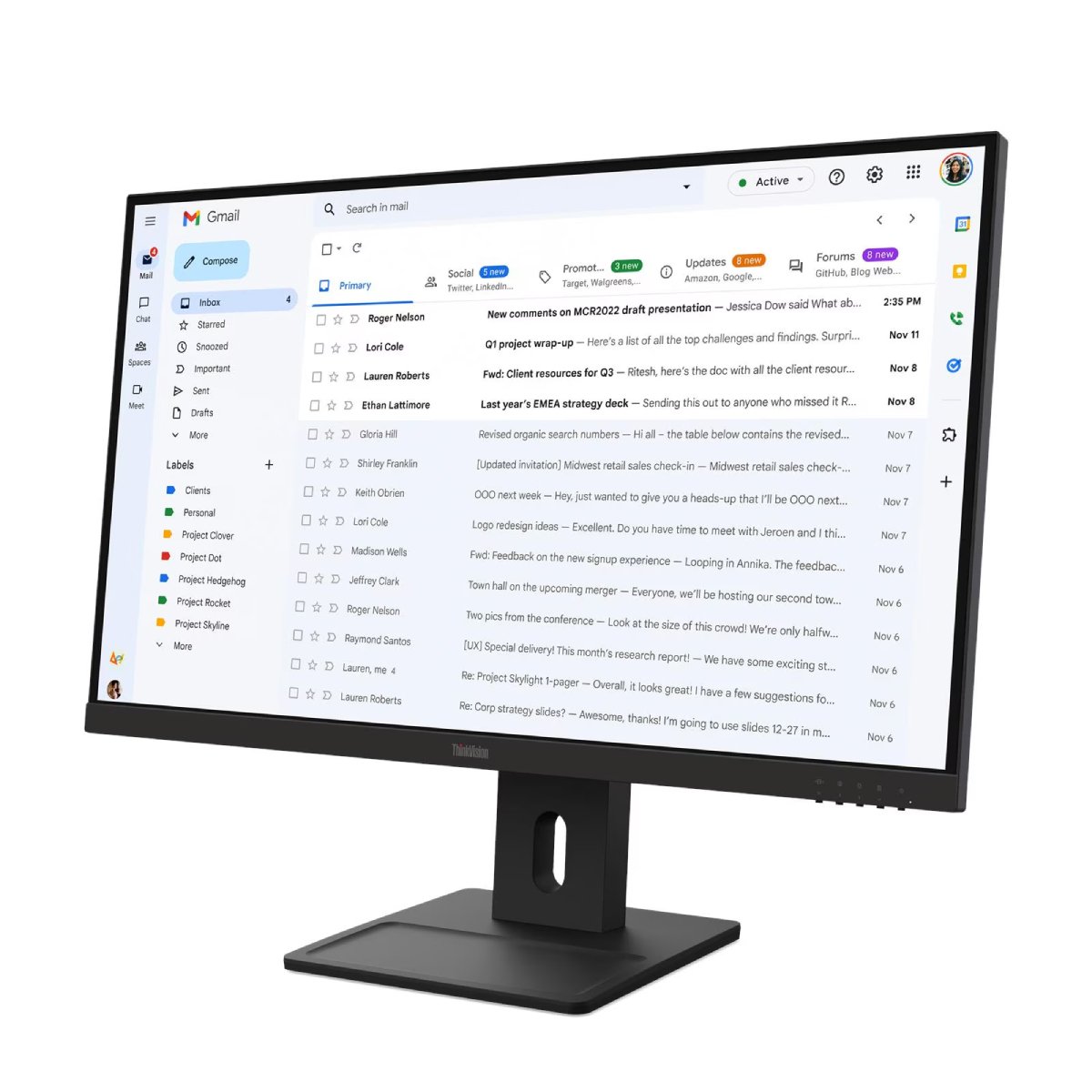 Монитор Lenovo ThinkVision E27-40 в Молдове - xstore.md photo 1