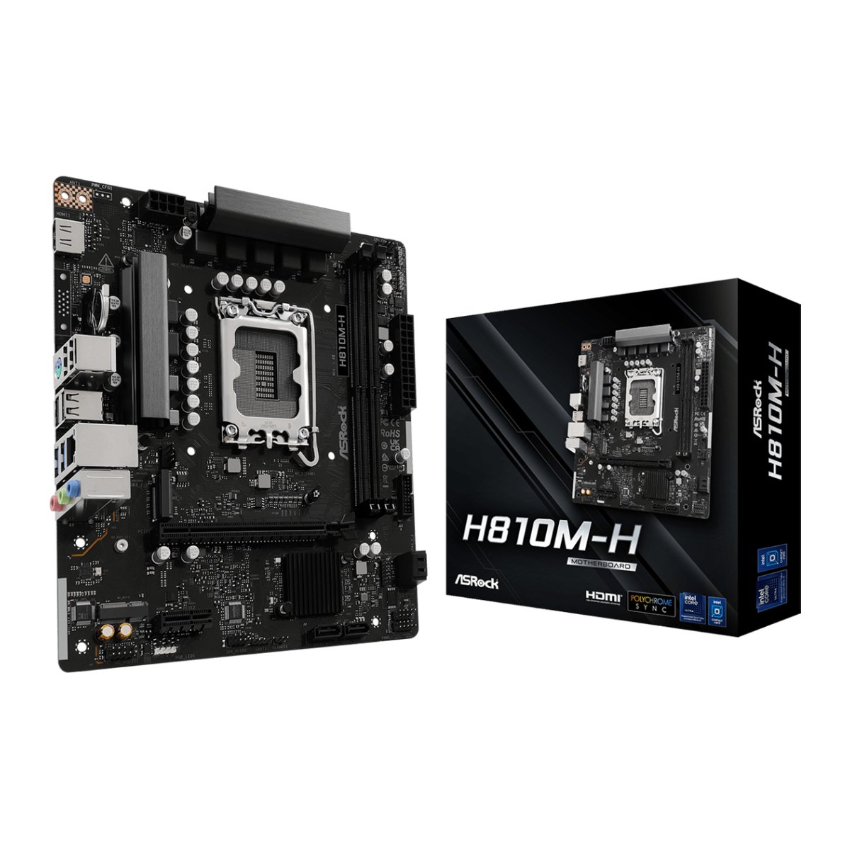 Placă de bază ASRock H810M-H - xstore.md photo