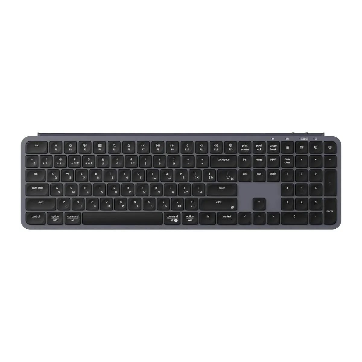 Беспроводная клавиатура Keychron B6 Pro, Space Grey - xstore.md photo