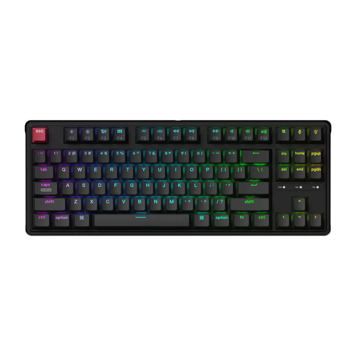 Tastatură Keychron C3 Pro QMK, Black - xstore.md photo