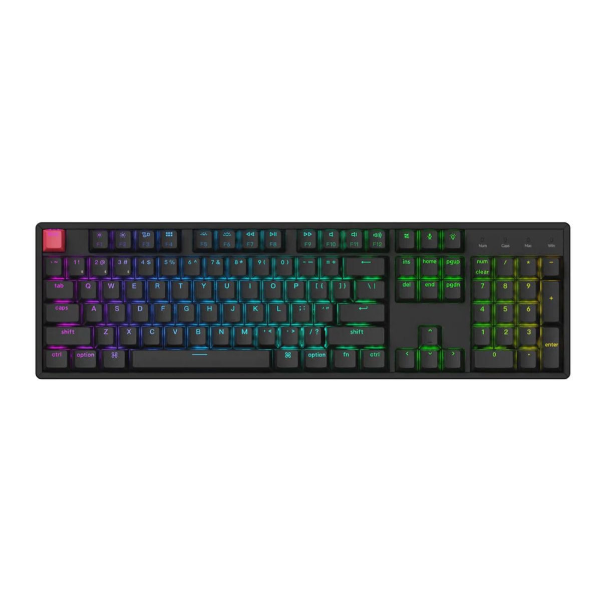 Tastatură fără fir Keychron K10 QMK Version 2, Black - xstore.md photo