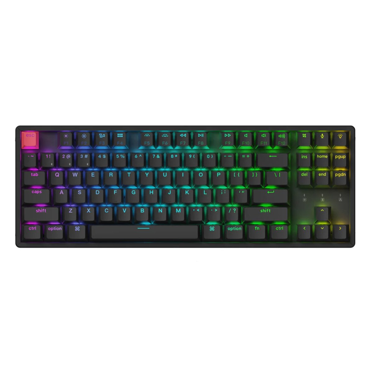 Tastatură fără fir Keychron K8 QMK Version 2, Black - xstore.md photo