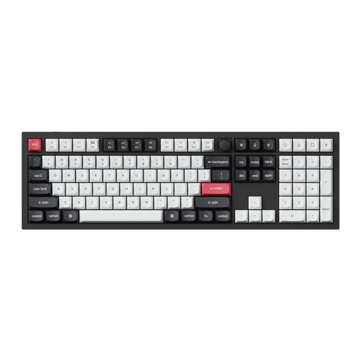 Tastatură fără fir Keychron Q6 HE, Carbon Black - xstore.md photo