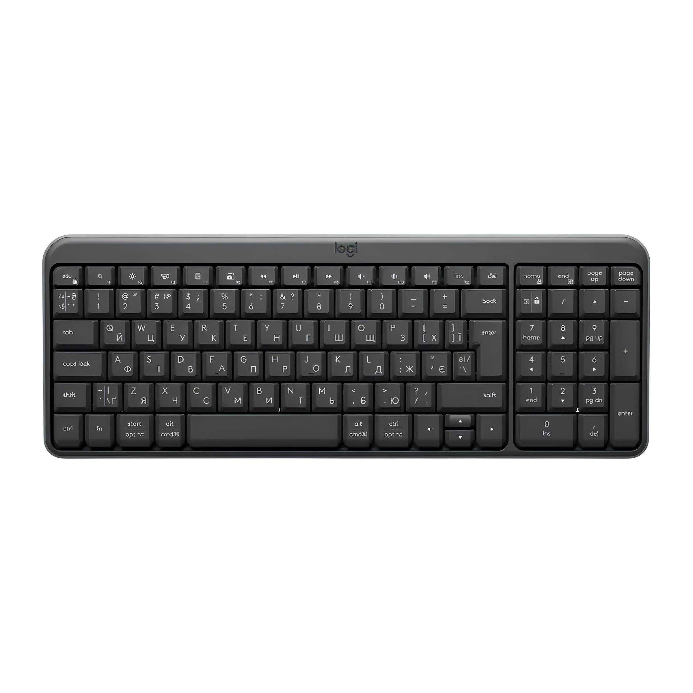 Беспроводная клавиатура Logitech K250, Grey - xstore.md photo