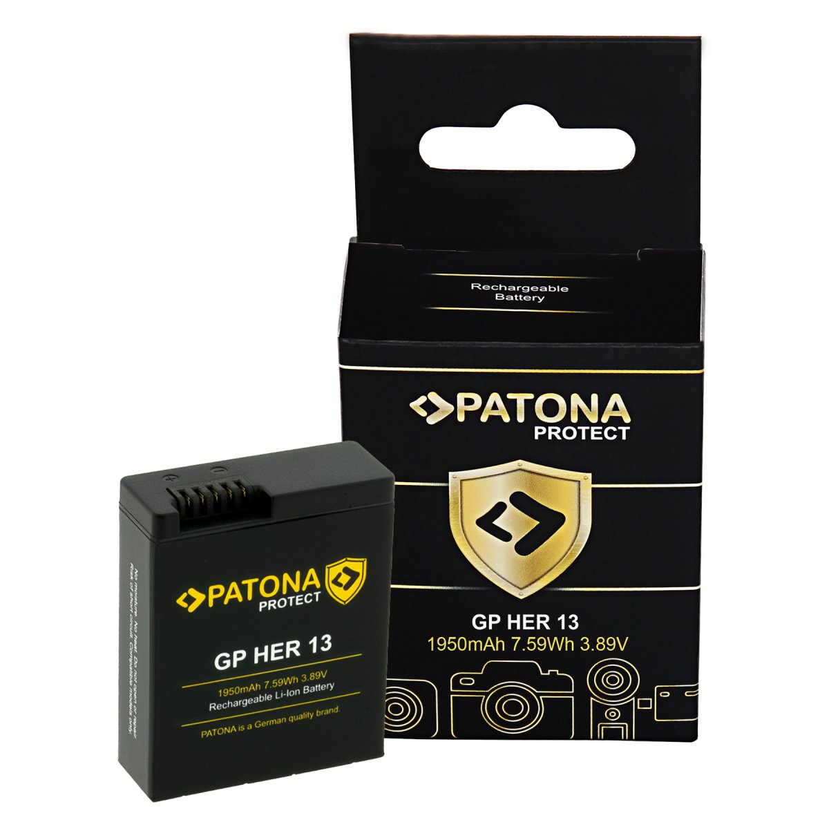 Acumulator PATONA PROTECT GoPro Hero 13 în Moldova - xstore.md photo
