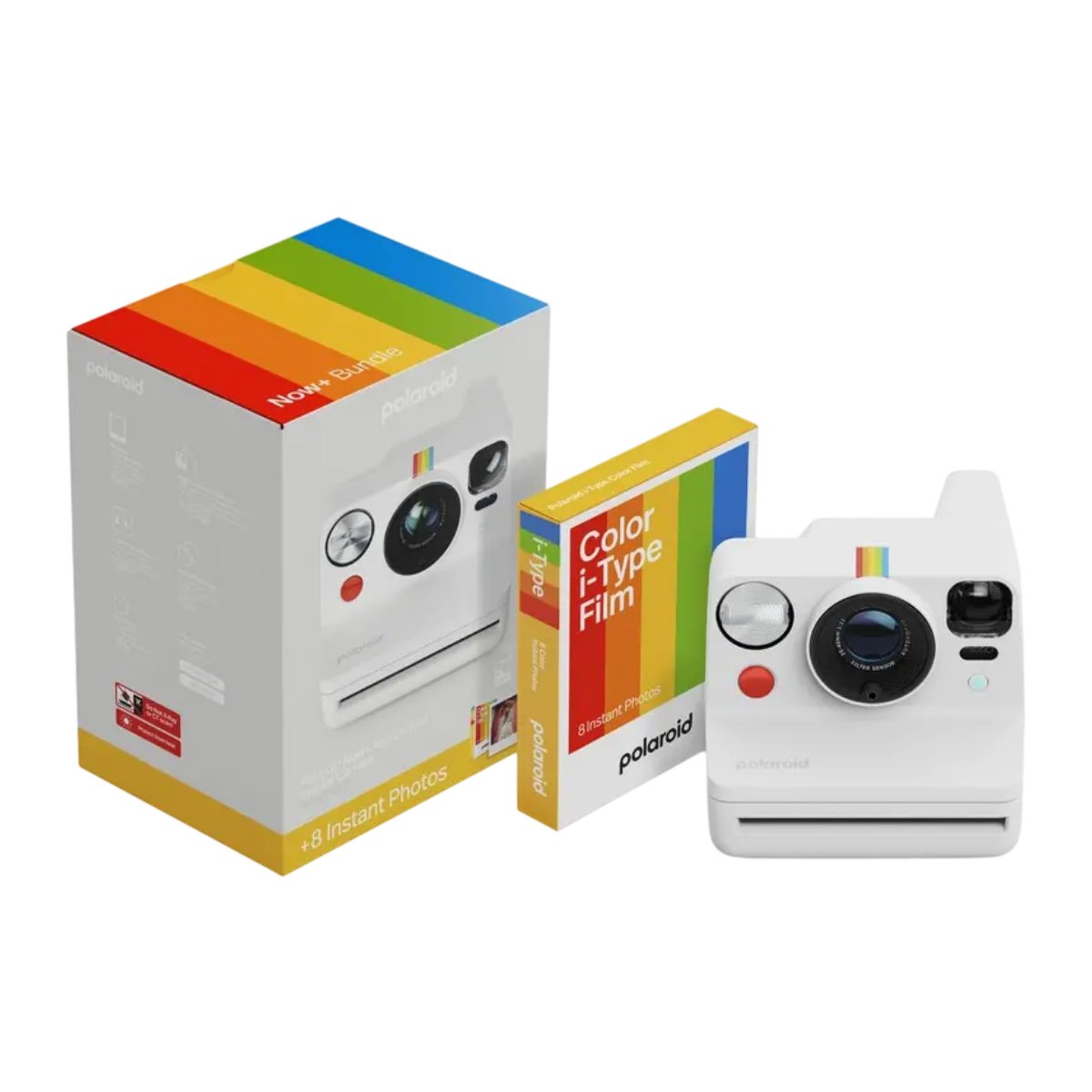 Aparat foto instant Polaroid Now+ Gen 3 & Color Film Bundle - xstore.md photo