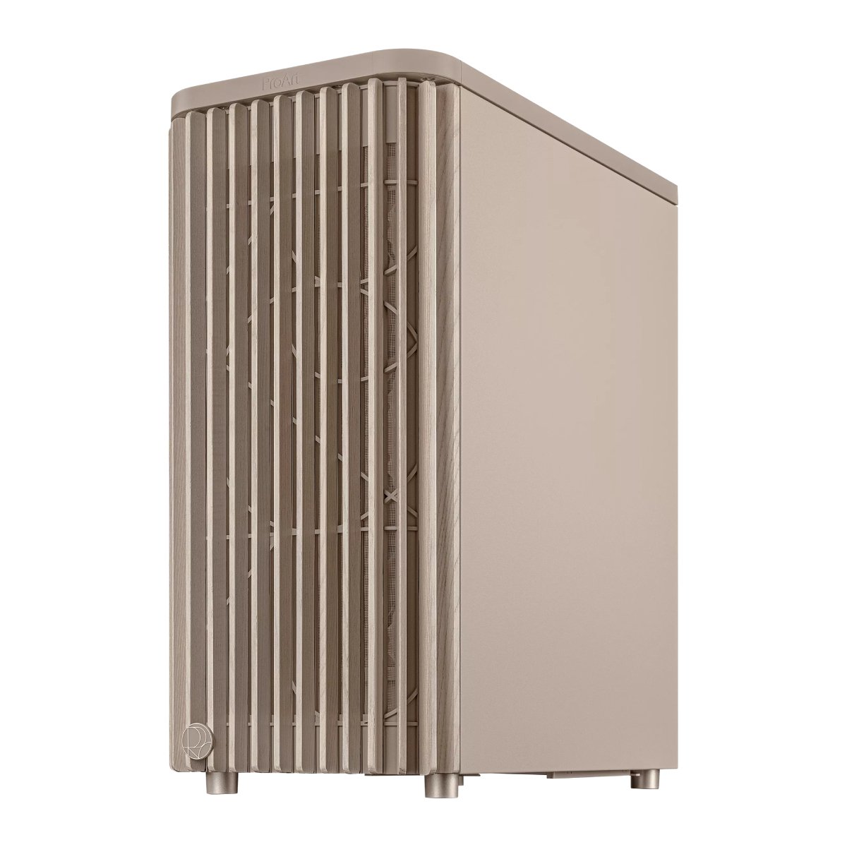 ASUS ProArt PA401 Wood Edition, Beige - Tempered Glass Panel - xstore.md photo 1