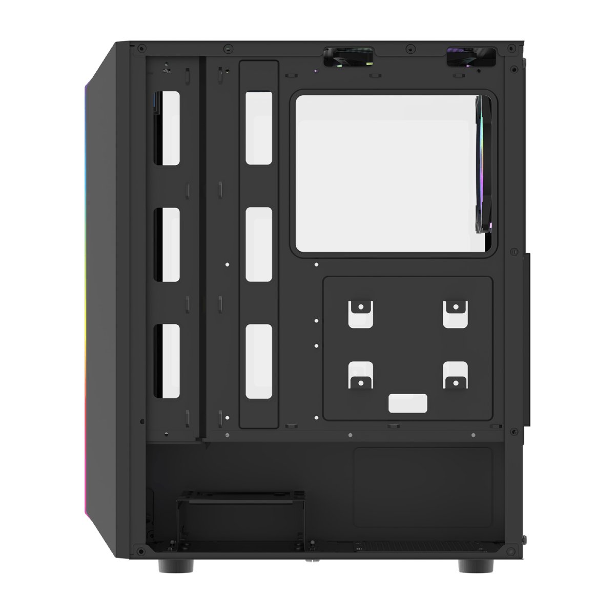 Корпус darkFlash DK151, Black в Молдове - xstore.md photo 3
