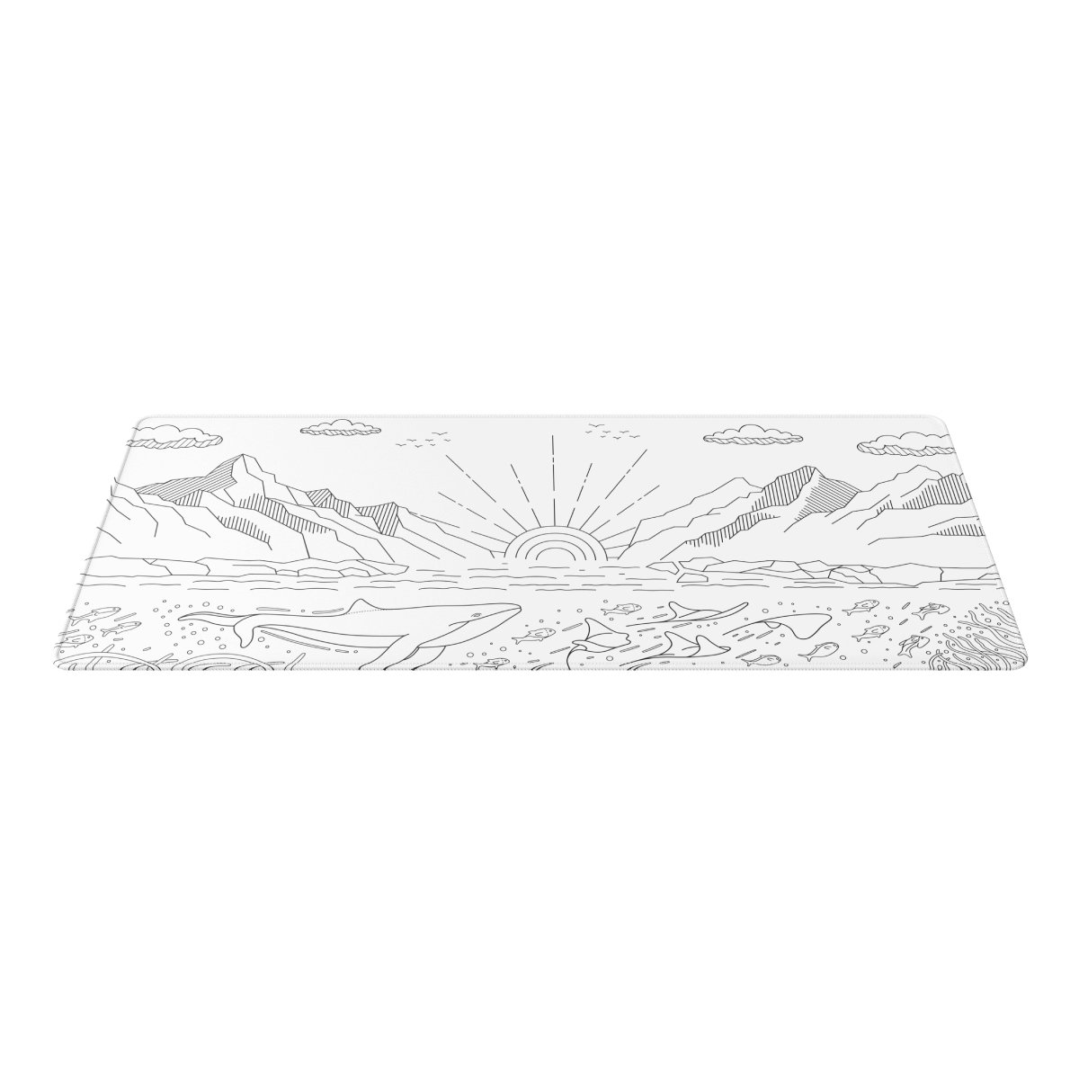 Covoraș pentru mouse Dark Project Terra Nostra XL, White - xstore.md photo 1