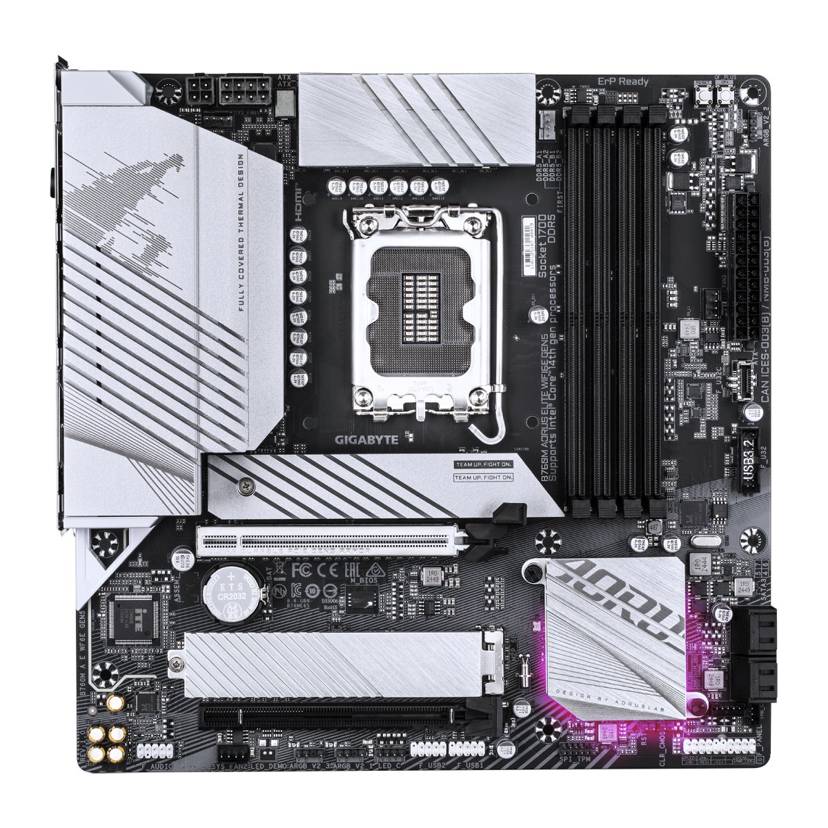 Материнская плата GIGABYTE B760M AORUS ELITE WIFI6E GEN5 в Молдове - xstore.md photo 0