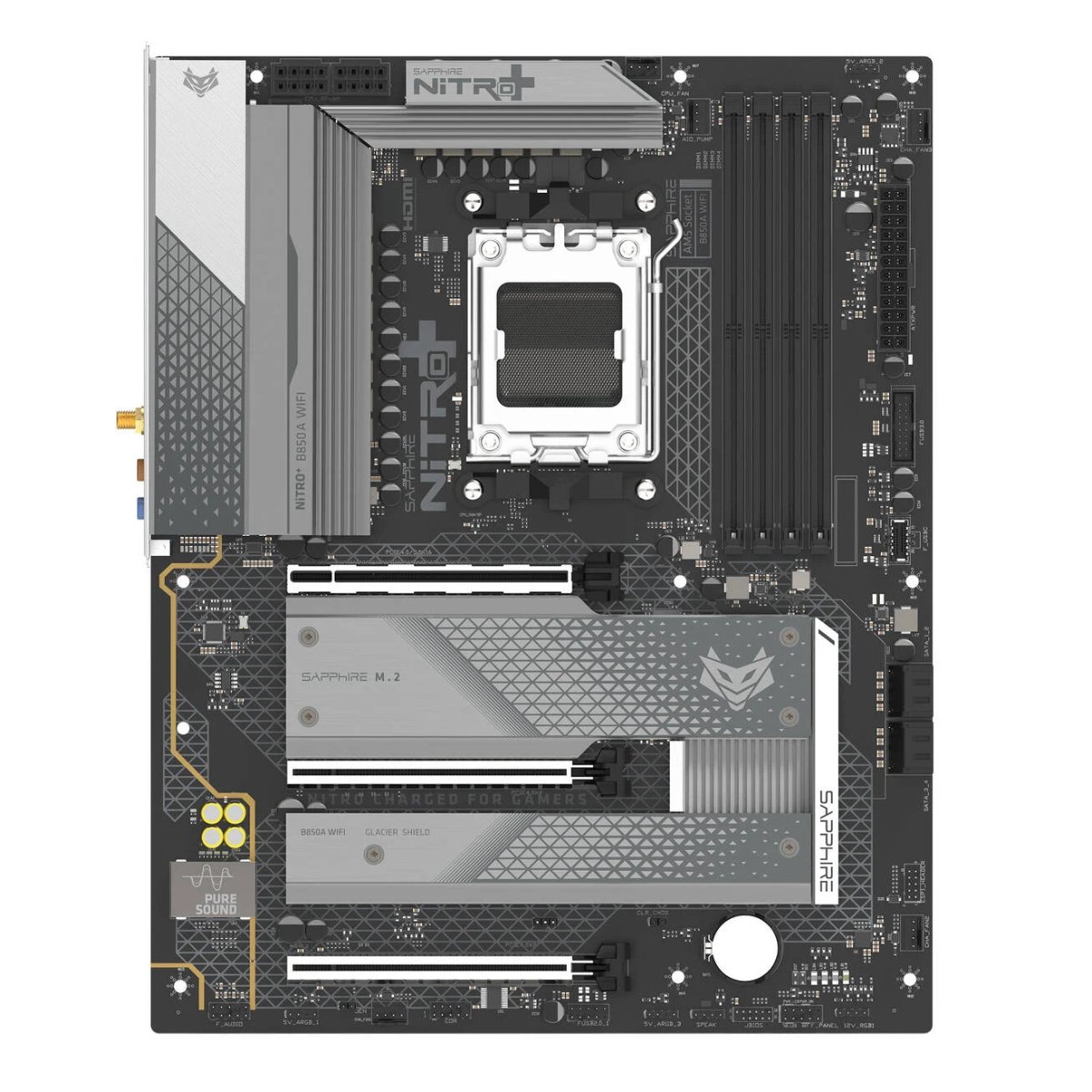 Материнская плата SAPPHIRE NITRO+ B850A WIFI 7 в Молдове - xstore.md photo 0