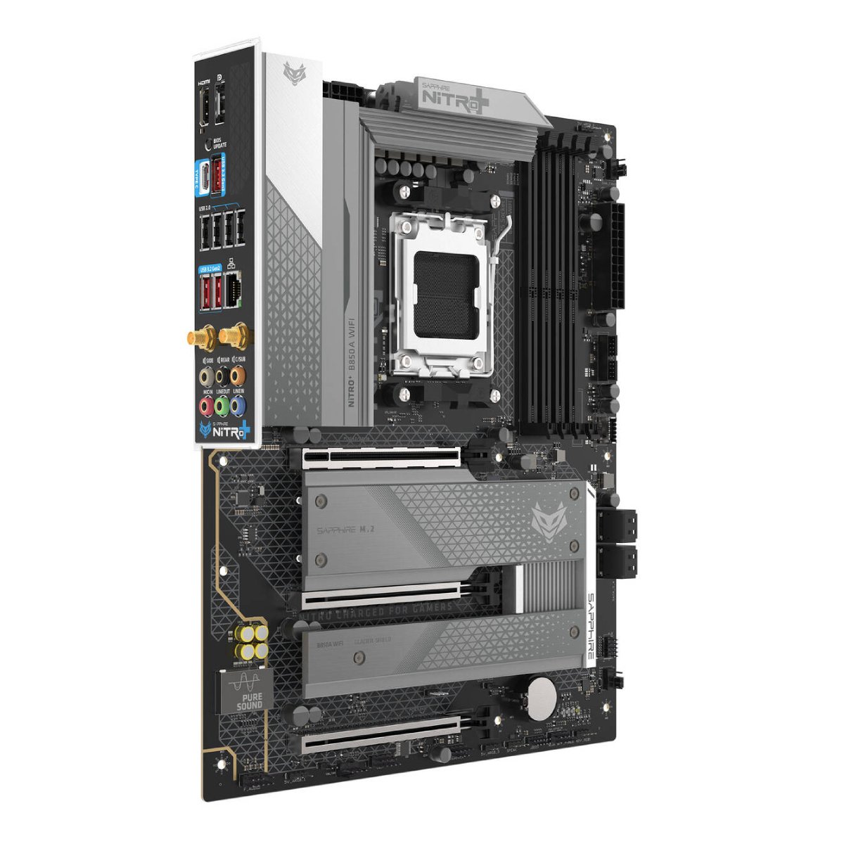 Материнская плата SAPPHIRE NITRO+ B850A WIFI 7 в Молдове - xstore.md photo 1