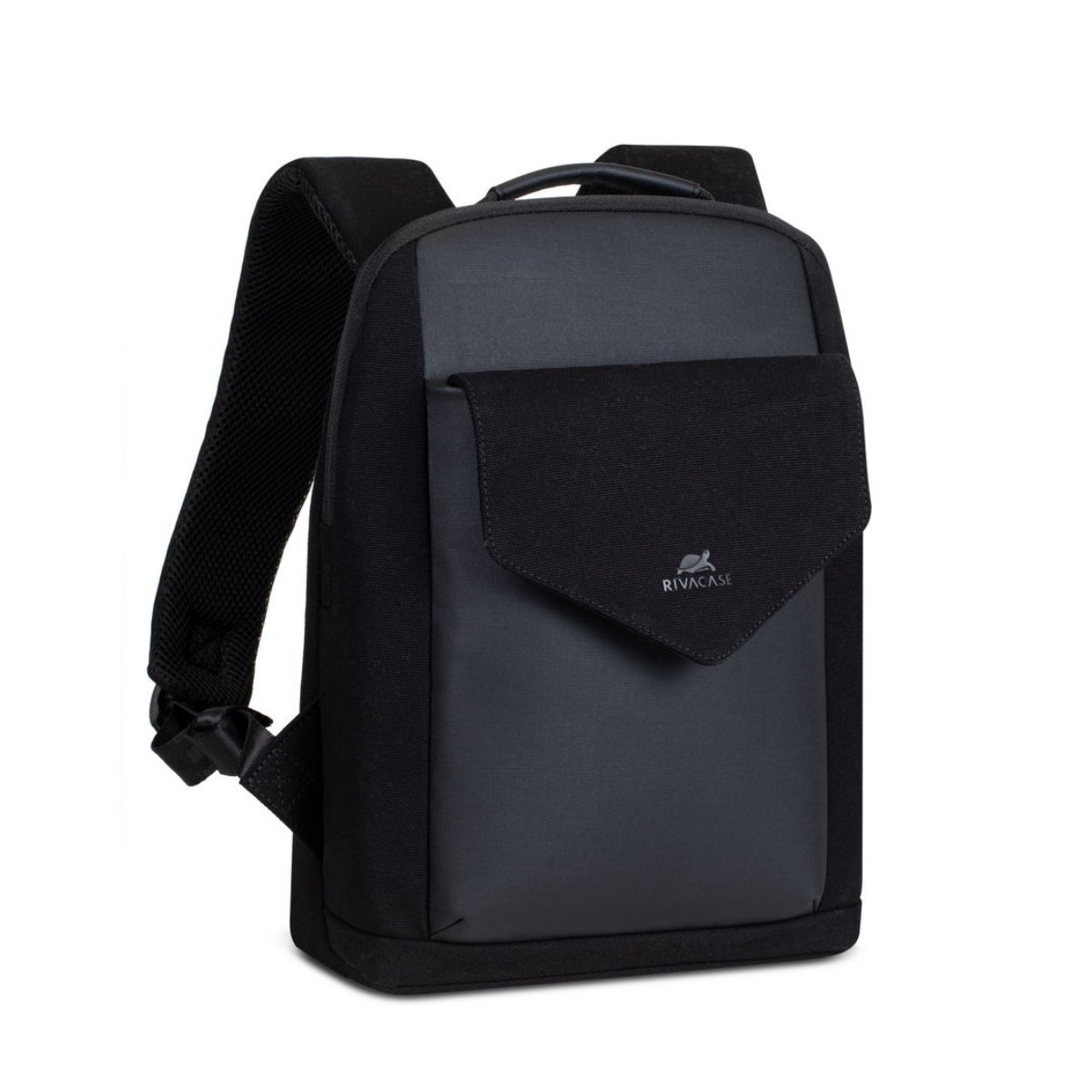13.3❞ Rucsac pentru laptop Rivacase Cardiff Backpack, Black - xstore.md photo 1