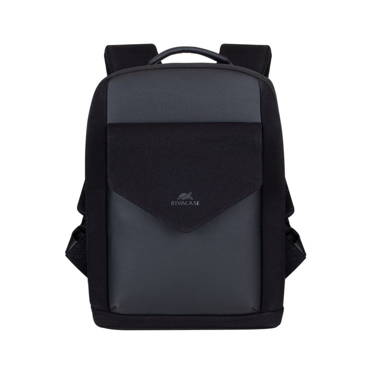 13.3❞ Rucsac pentru laptop Rivacase Cardiff Backpack, Black - xstore.md photo
