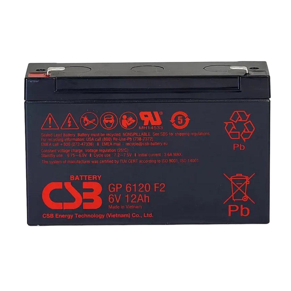Аккумулятор для ИБП Ultra Power GP12-6 – купить в Кишинёве - xstore.md photo