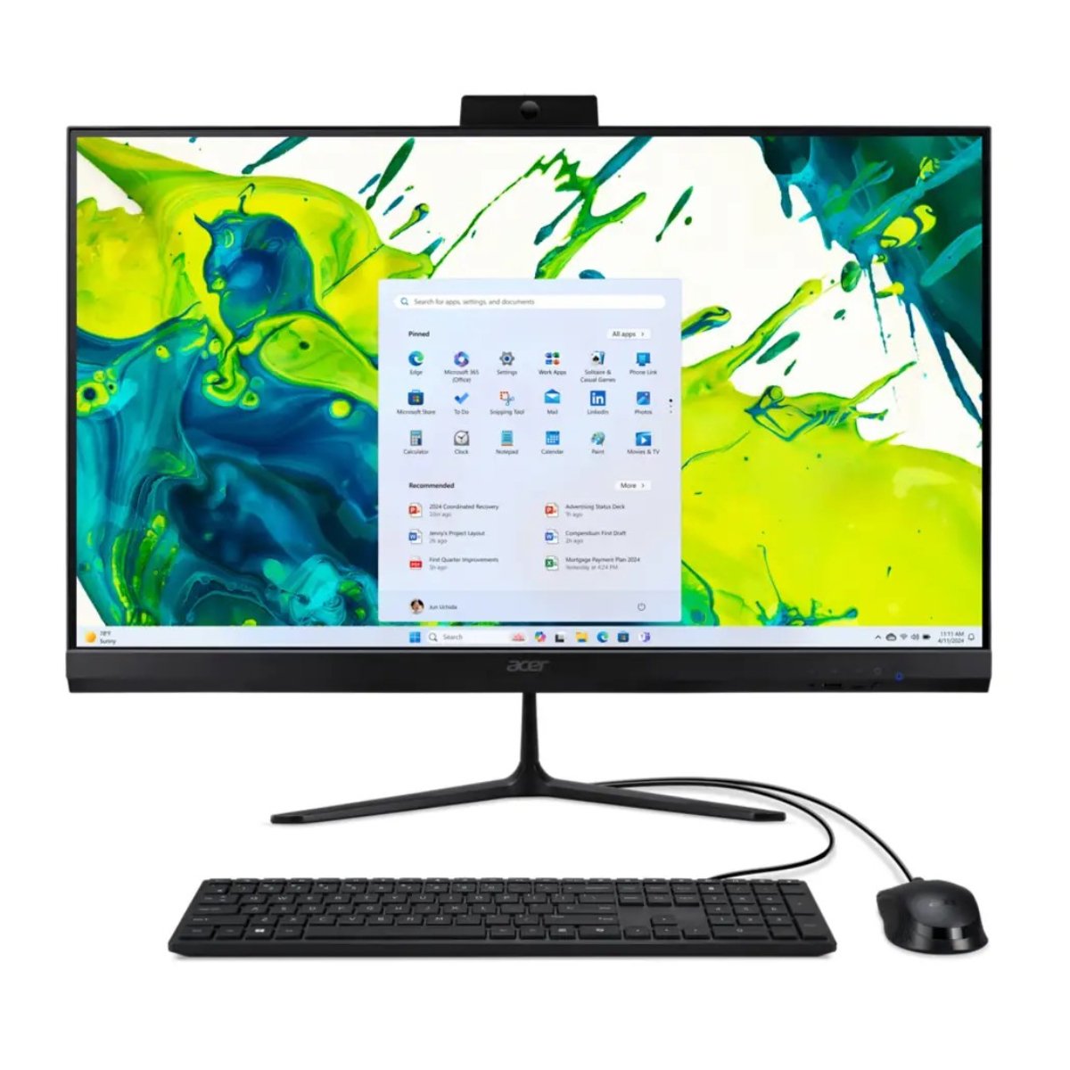 Моноблок HP Acer Aspire C27-2G (DQ.BRSME.005) - xstore.md photo