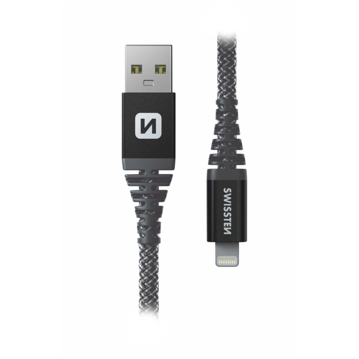 Cablu Swissten Type-A to Lightning, 1.5m - xstore.md photo