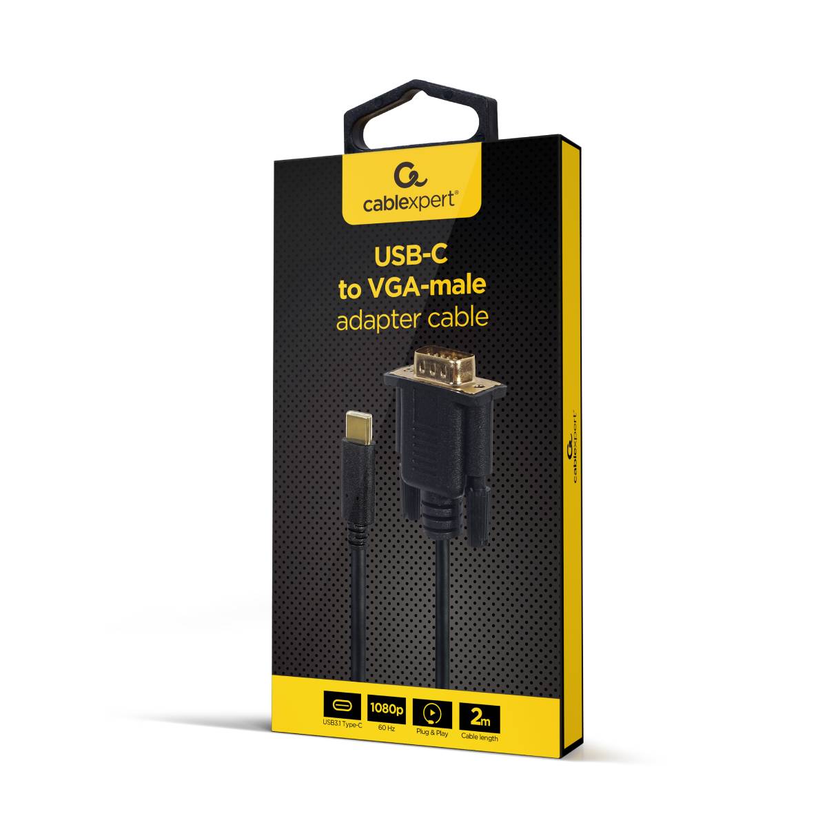 Видеокабель Cablexpert A-CM-VGAM-01 в Молдове - xstore.md photo 0