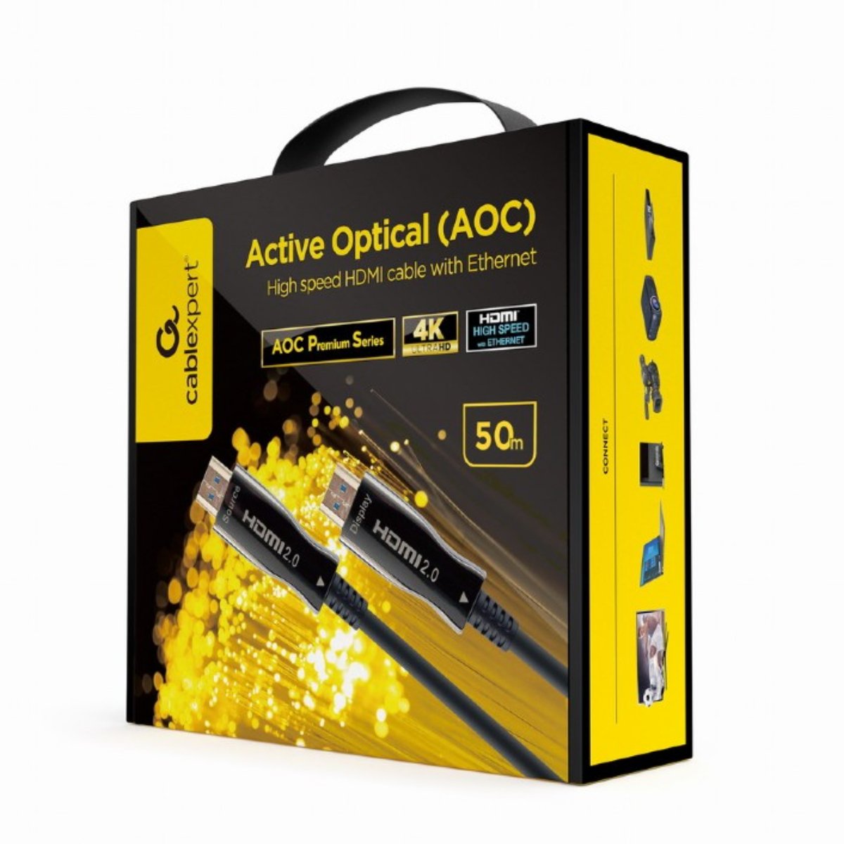 Видеокабель Cablexpert CCBP-HDMI-AOC-50M-02 в Молдове - xstore.md photo 0