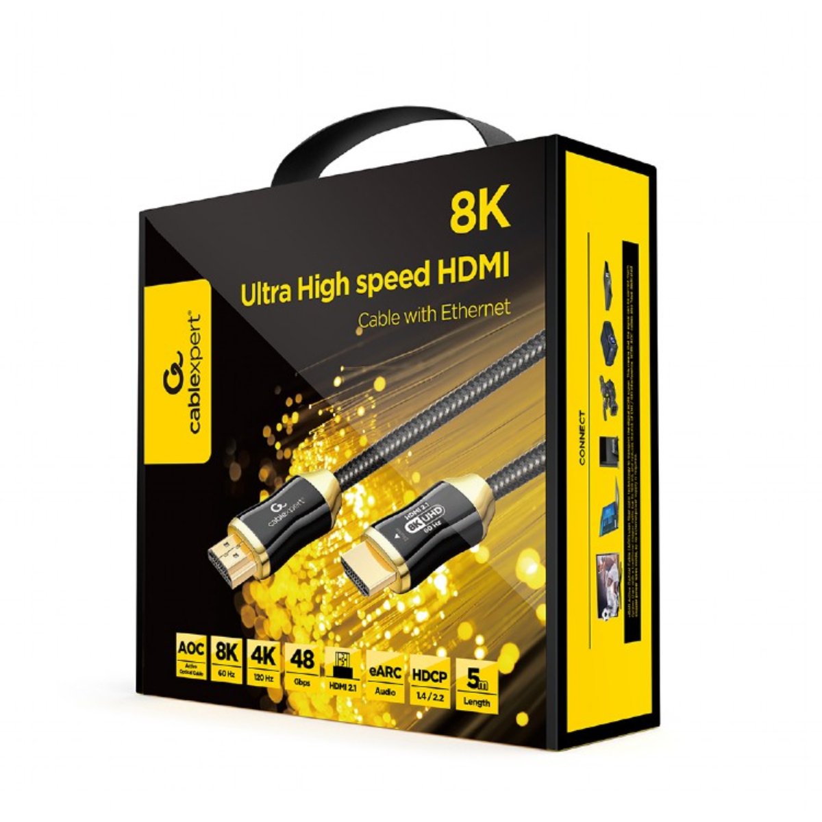 Cablu video Cablexpert CCBP-HDMI8K-AOC-5M în Moldova - xstore.md photo 1