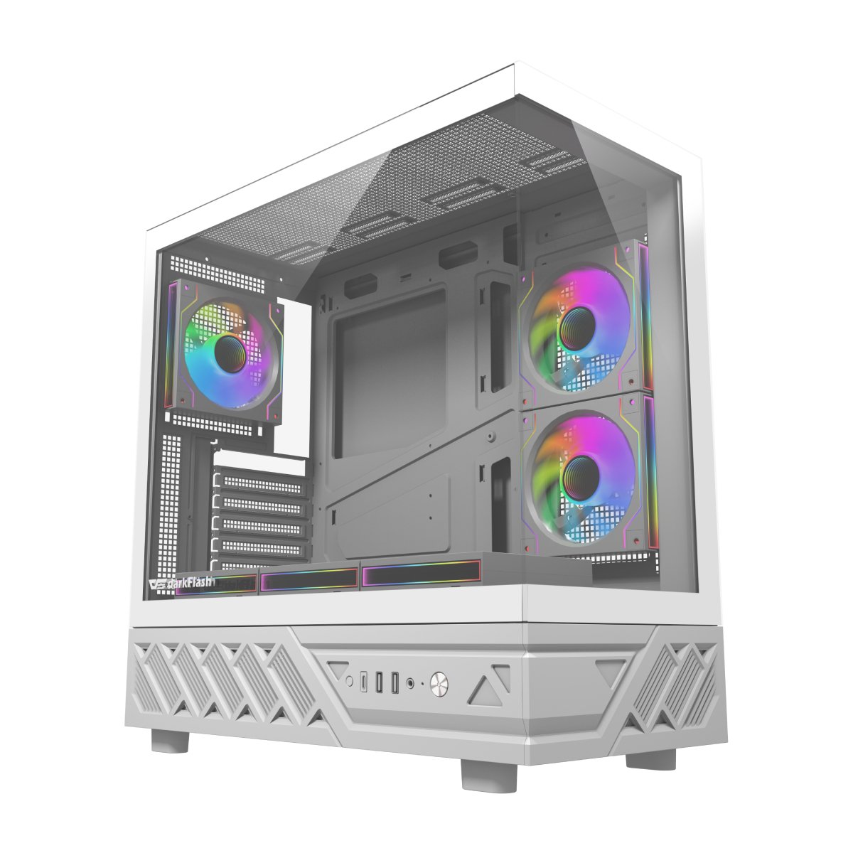 Carcasă darkFlash DS950, White în Moldova - xstore.md photo
