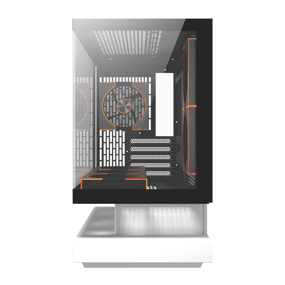 Carcasă PC darkFlash FLOATRON F1, White în Moldova - xstore.md photo 1