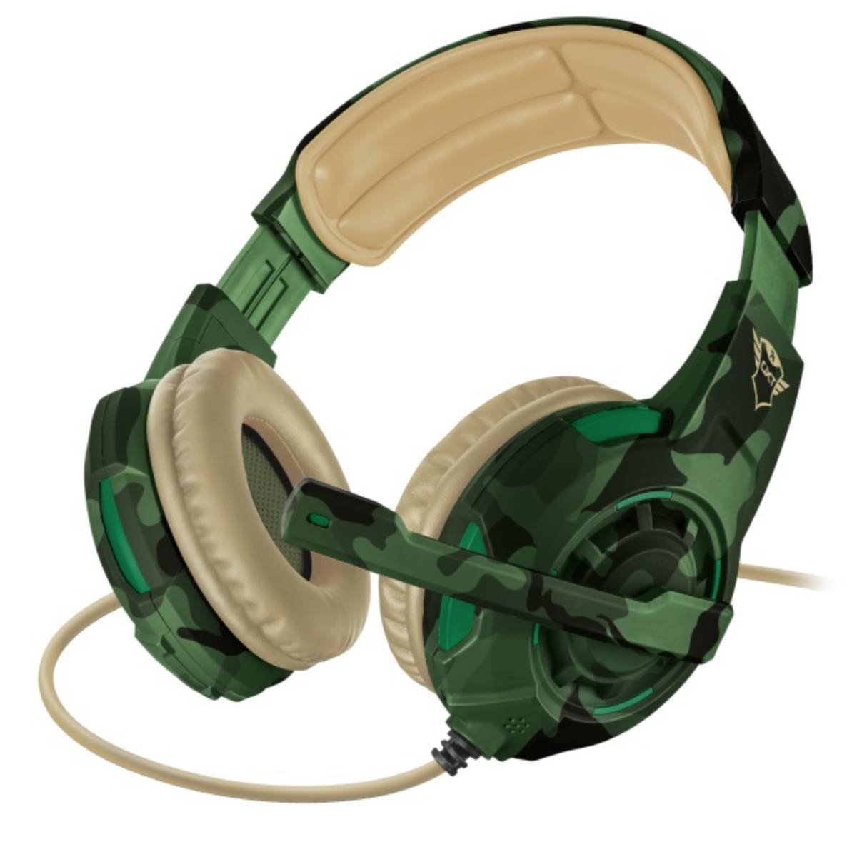 Căști Trust Gaming GXT 310C Radius, Jungle Camo - în Moldova - xstore.md photo 0