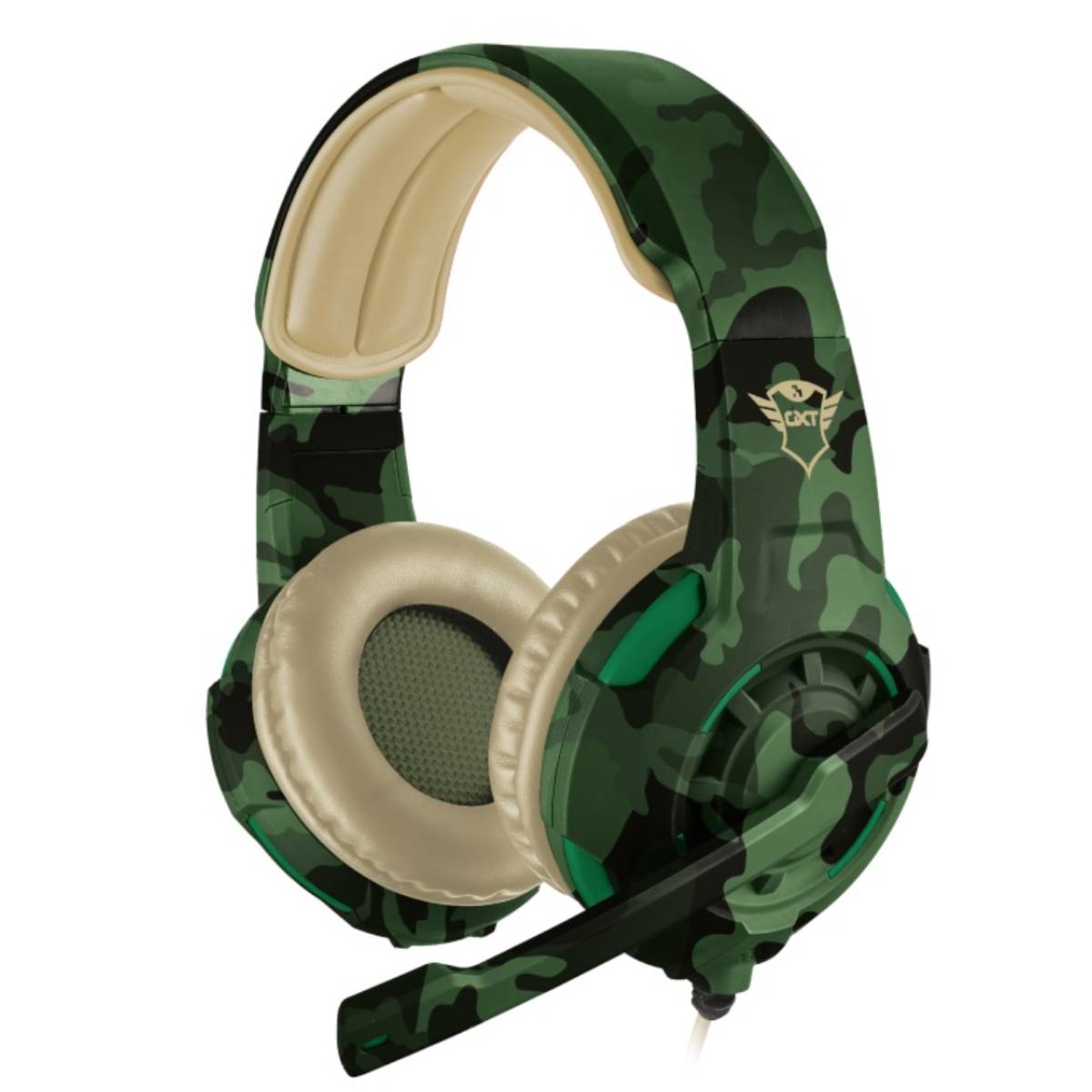 Căști Trust Gaming GXT 310C Radius, Jungle Camo - în Moldova - xstore.md photo