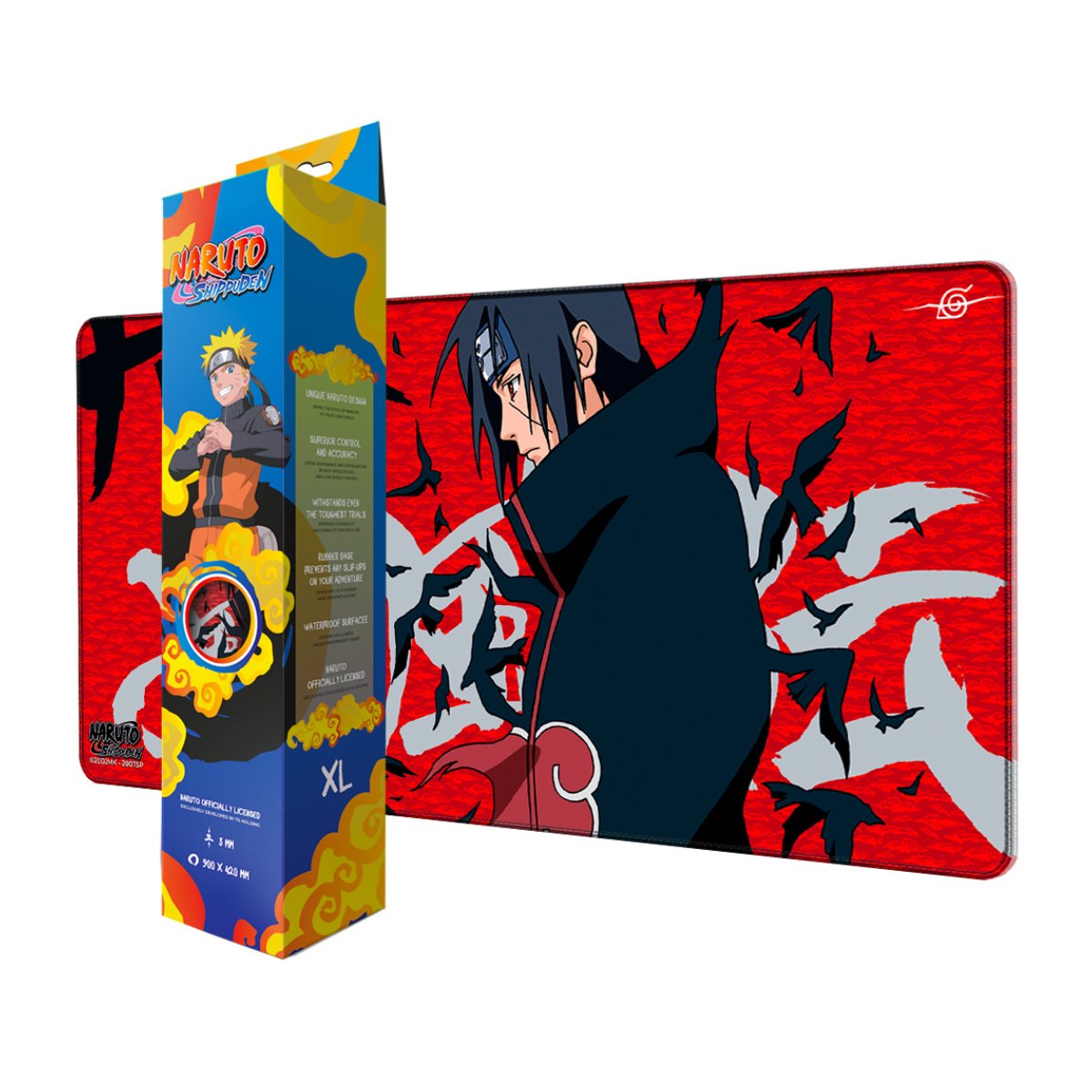 Covoraș pentru mouse Naruto Shippuden Itachi Uchiha XL, Multicolor în Moldova - xstore.md photo 1